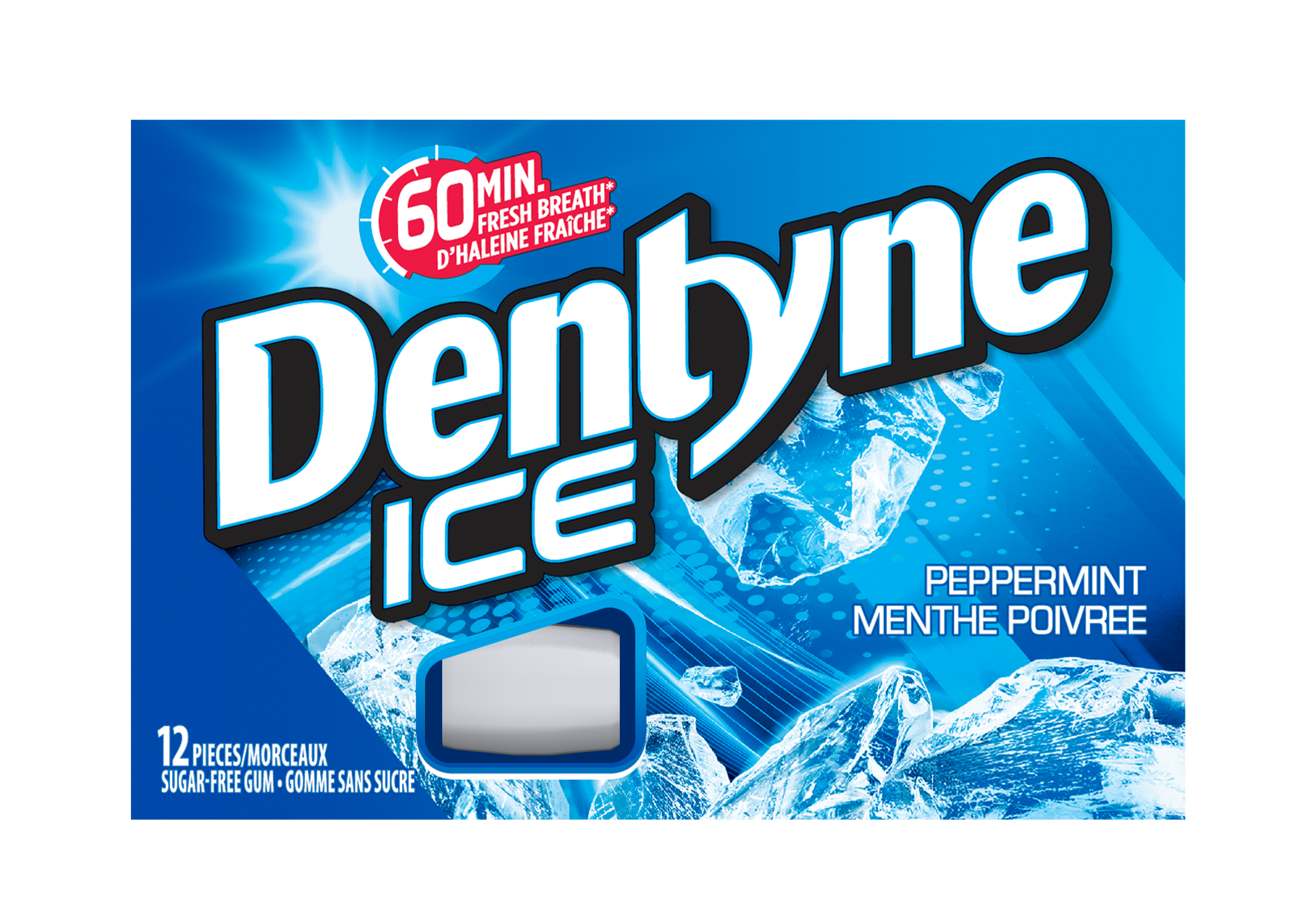 Dentyne Ice Peppermint, 12 Pieces