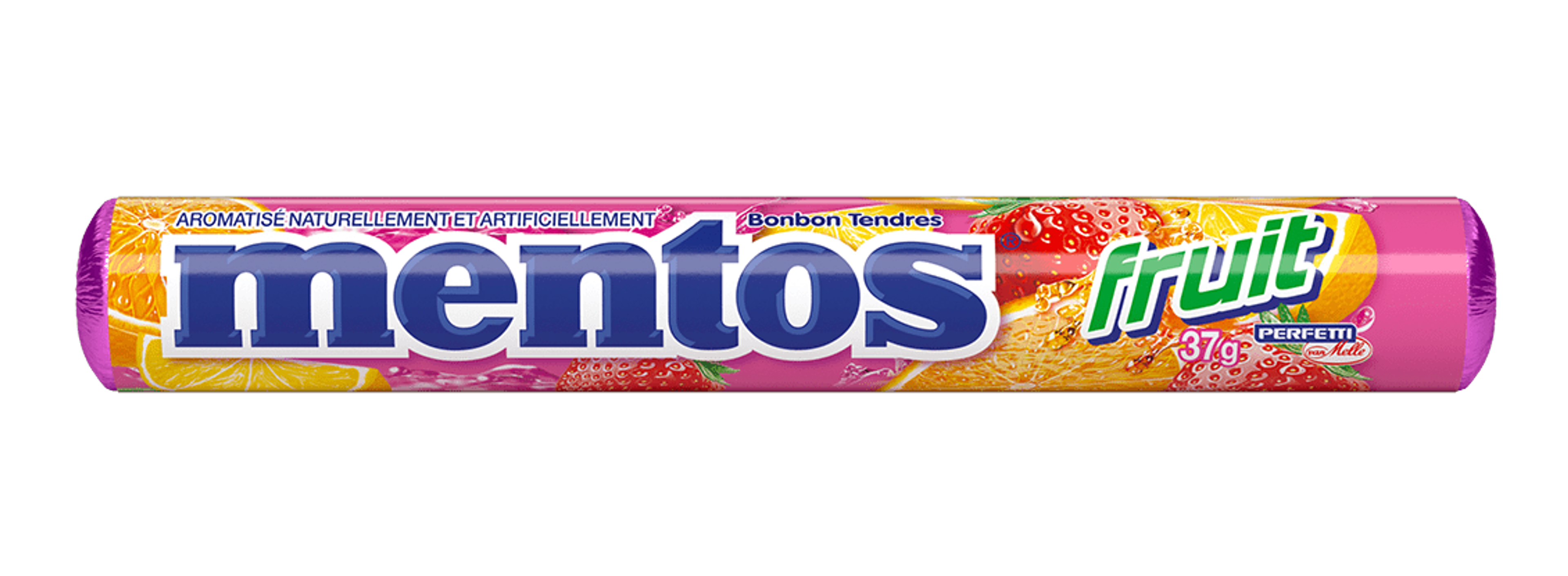 Bonbons Tendres Mentos Fruit, 14 Morceaux
