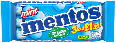 Mentos Mint 3 Pack