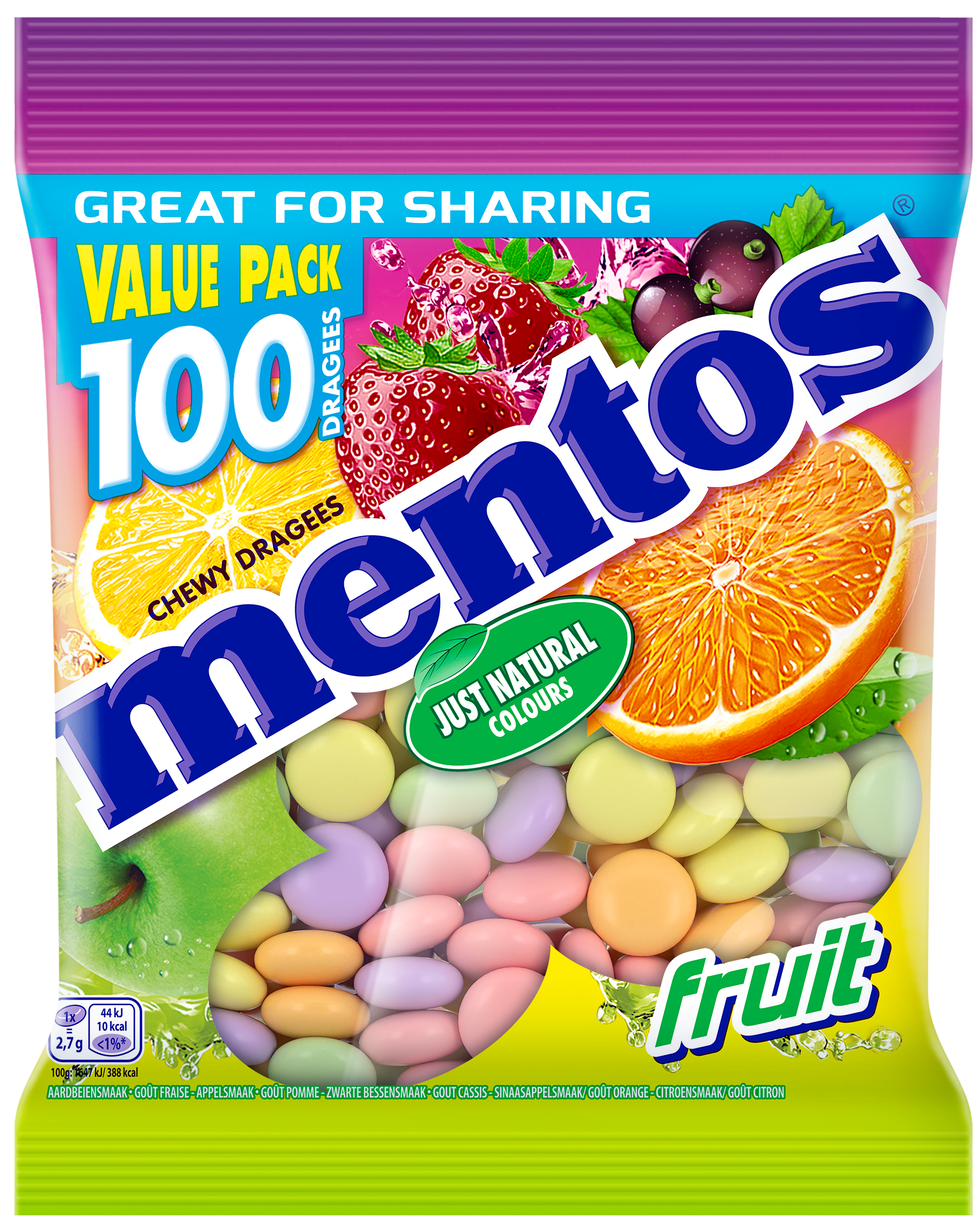 Mentos Fruit Sachet