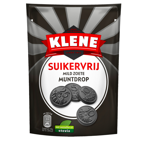  Klene Suikervrije Mild Zoete Muntdrop