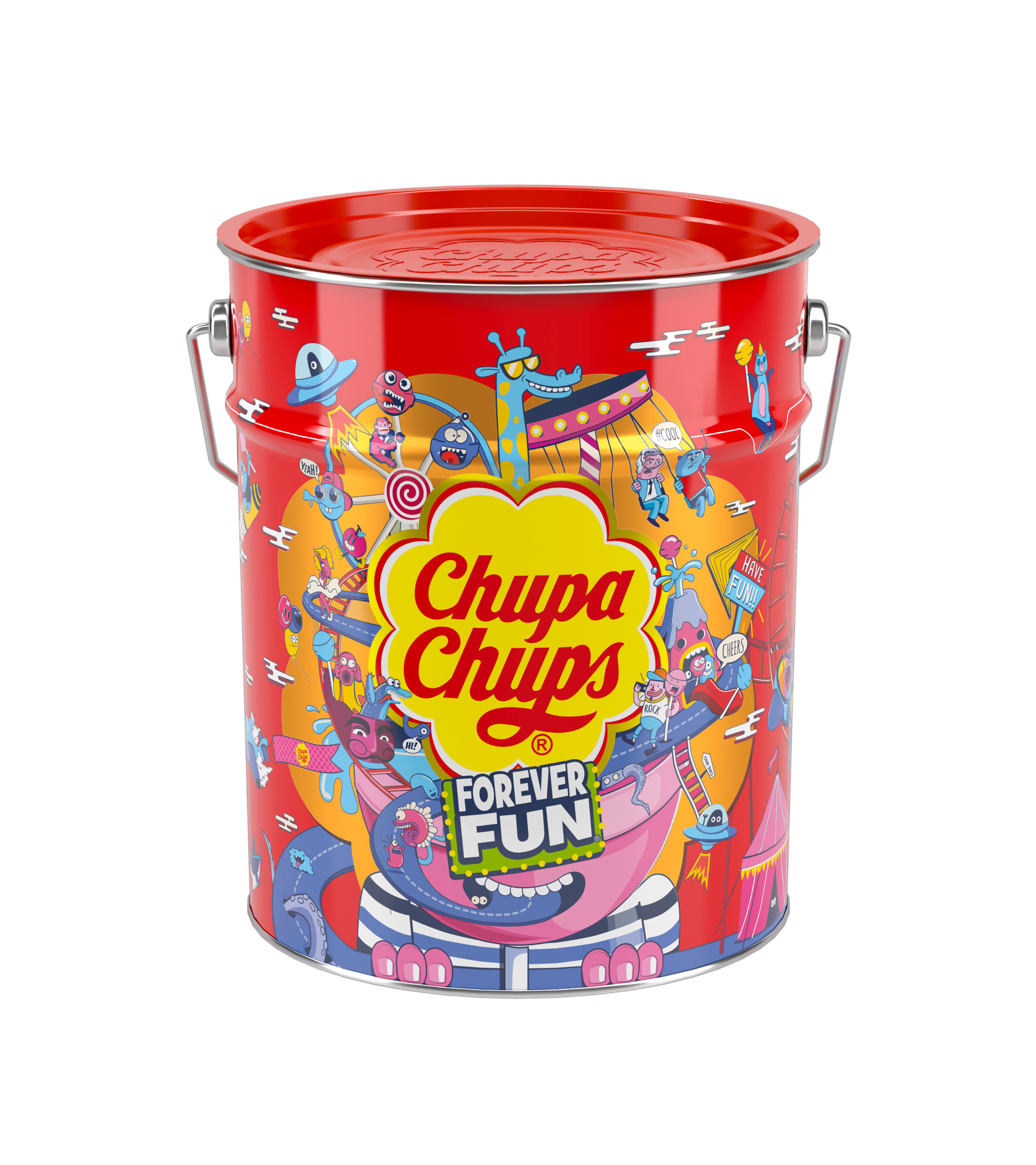 The Best Of Tin 150 lollipops