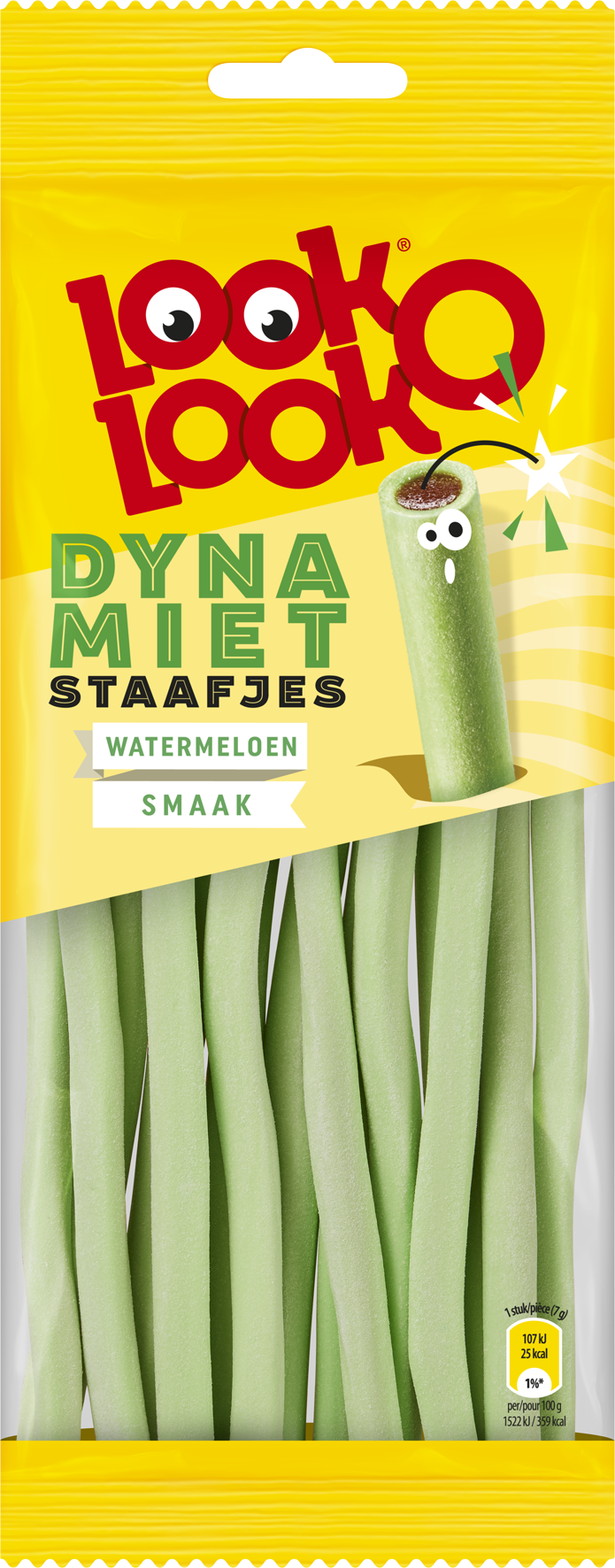 LOOK-O-LOOK DYNAMIET STAAF WATER MELOENSMAAK