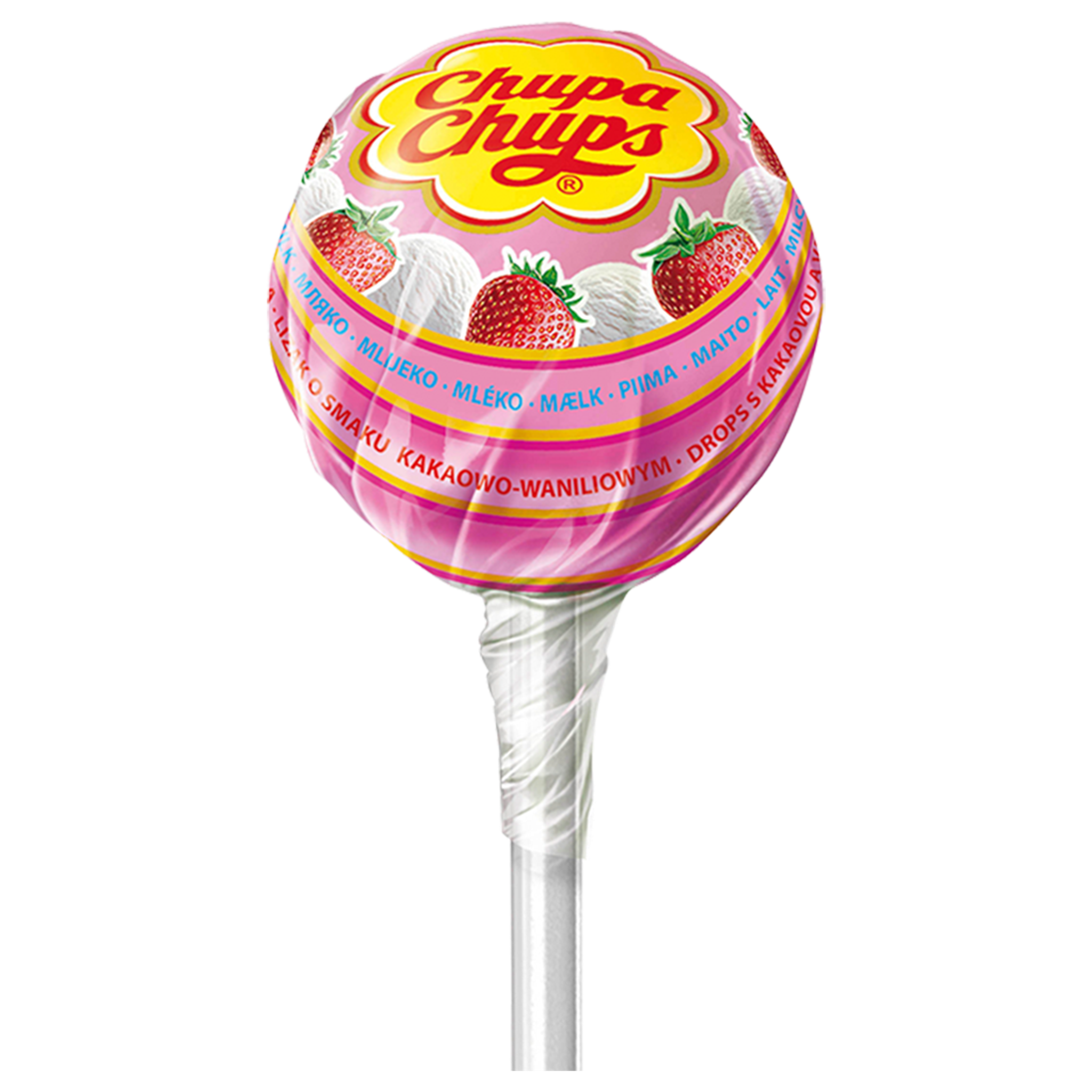 Chupa Chups® Truskawkowo - śmietankowy