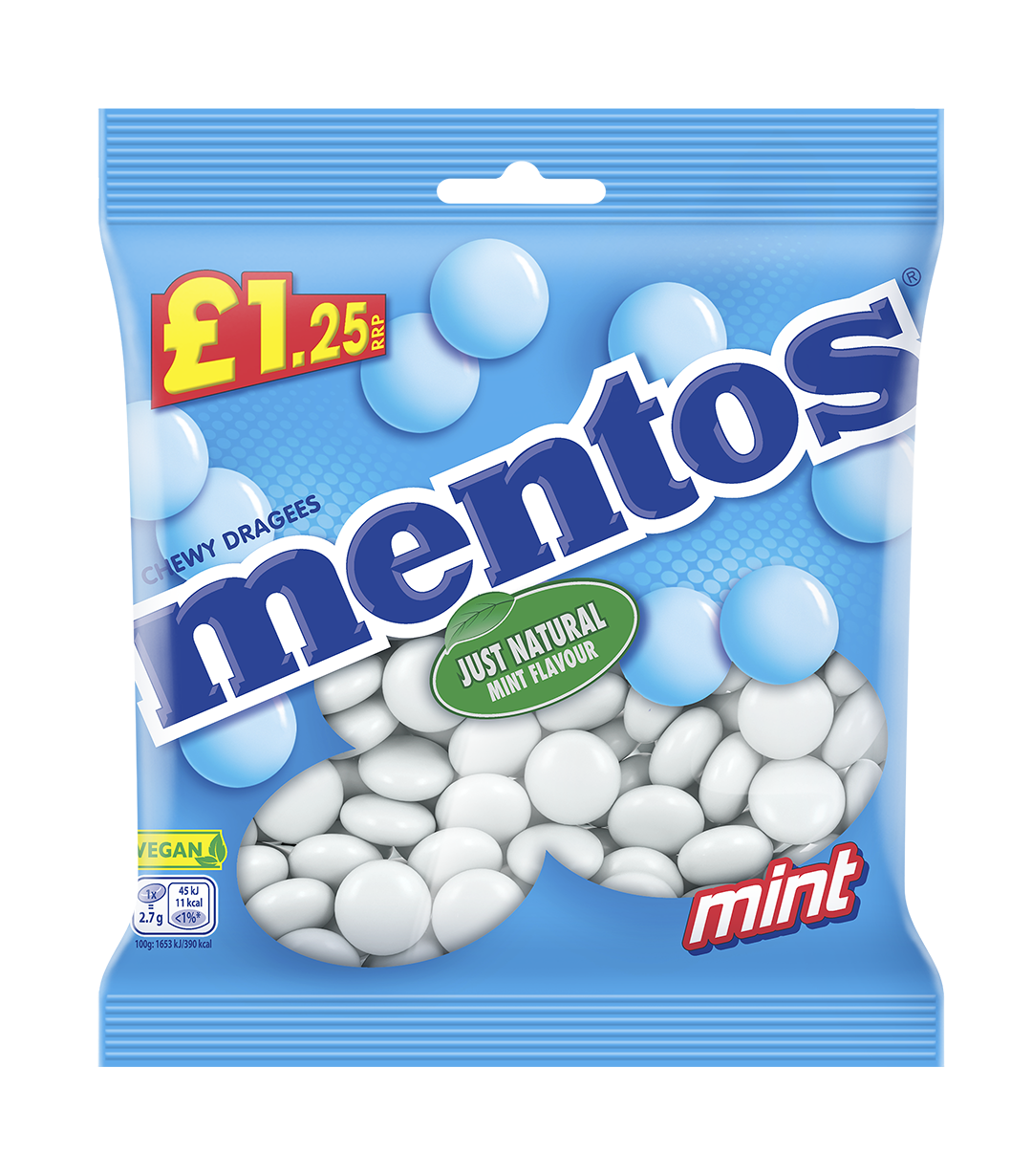 Mentos Mint 135g Bag