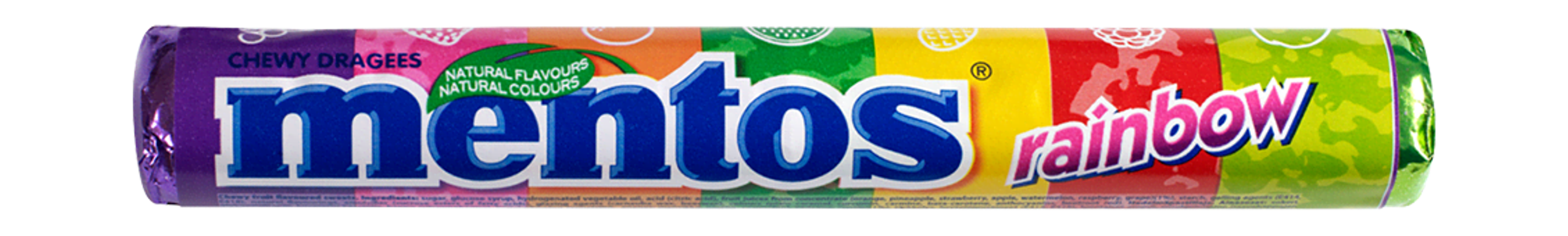 Mentos Rainbow Roll