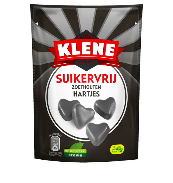 Klene Suikervrije Zoethouten Hartjes