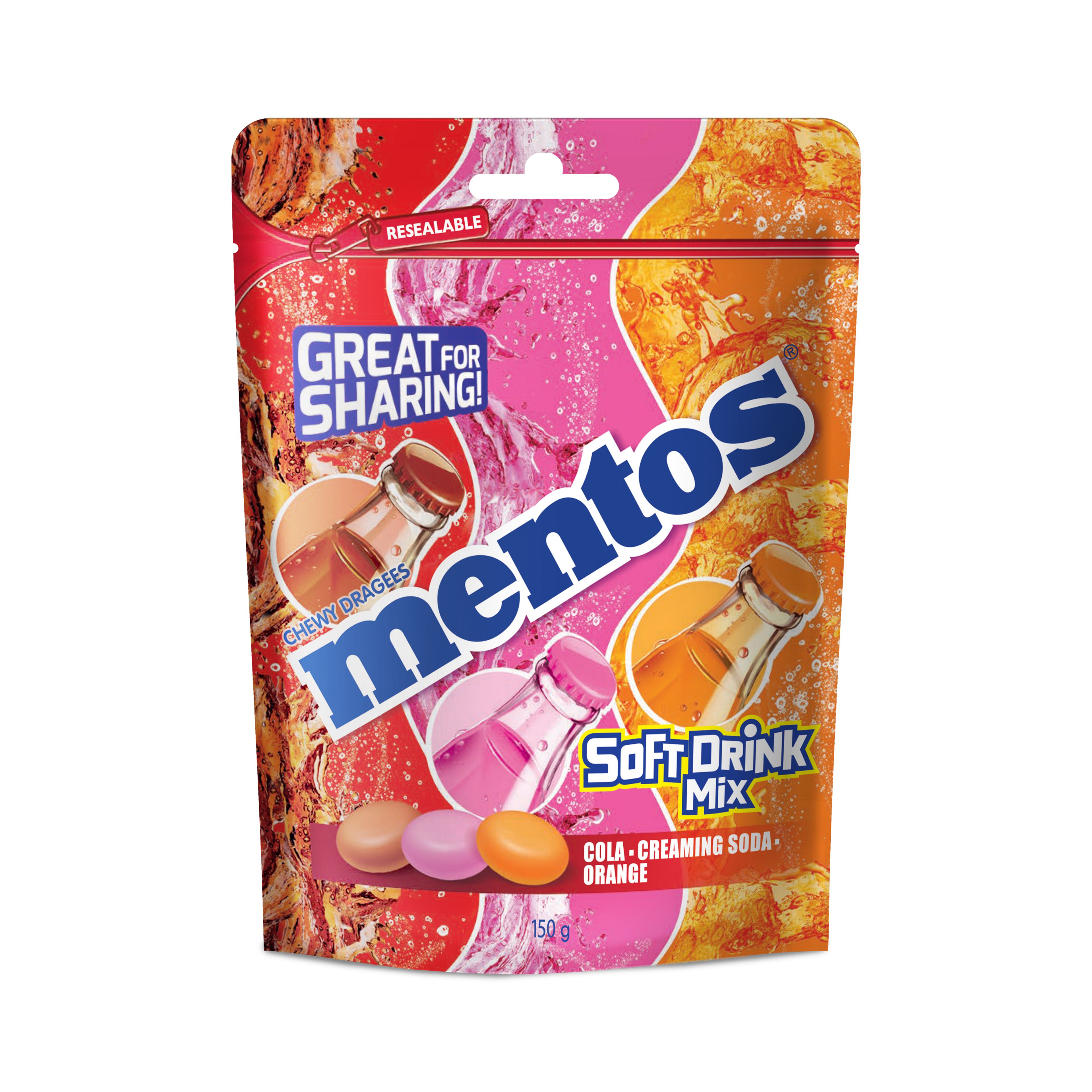 Mentos Soft Drink Mix Share Bag