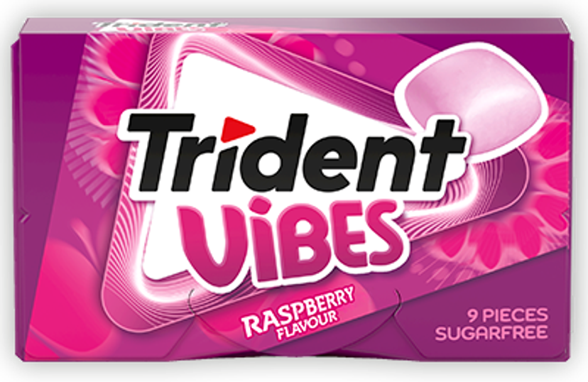 Trident Vibes Frambuesa