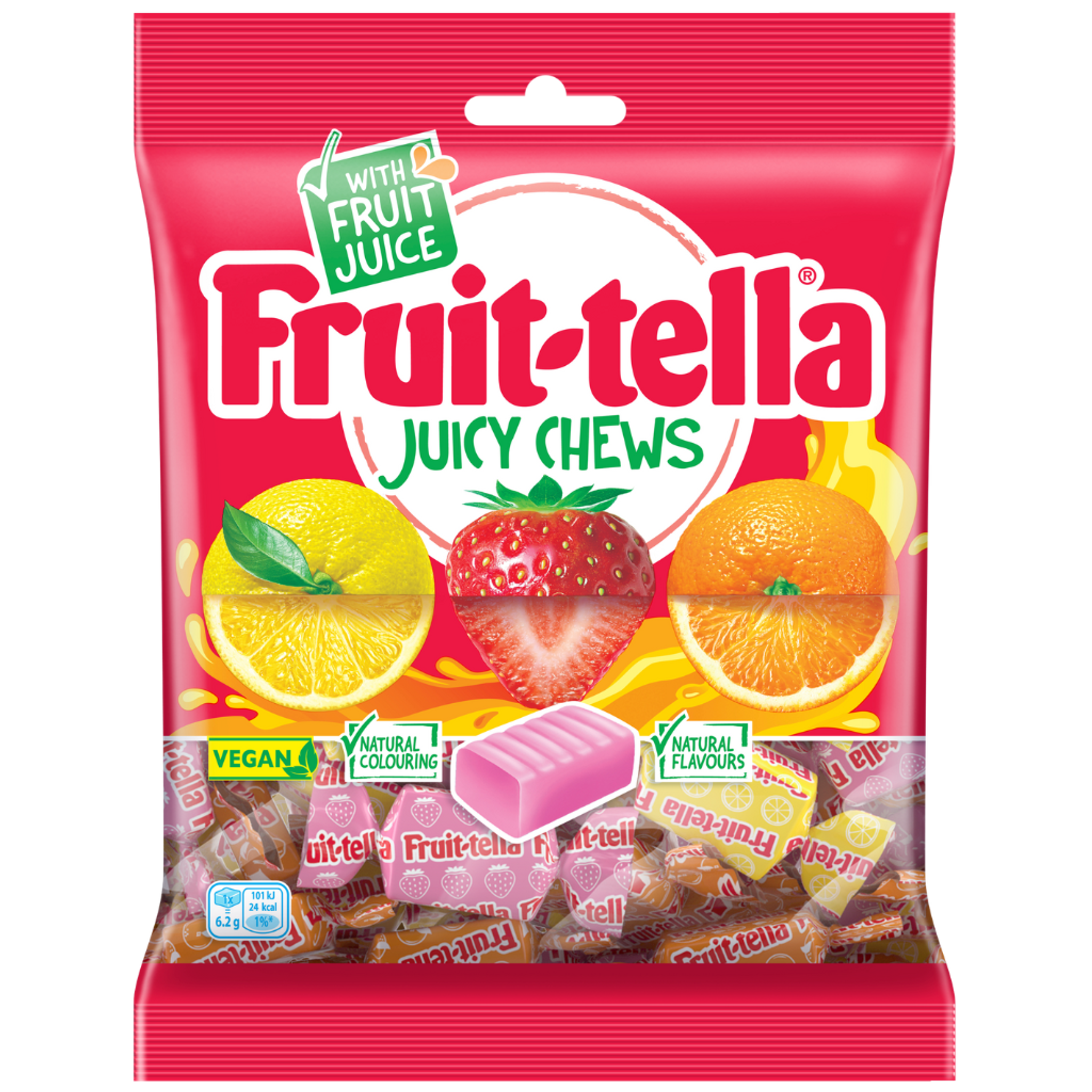 Juicy Chews Soft Chew Sweets 135g