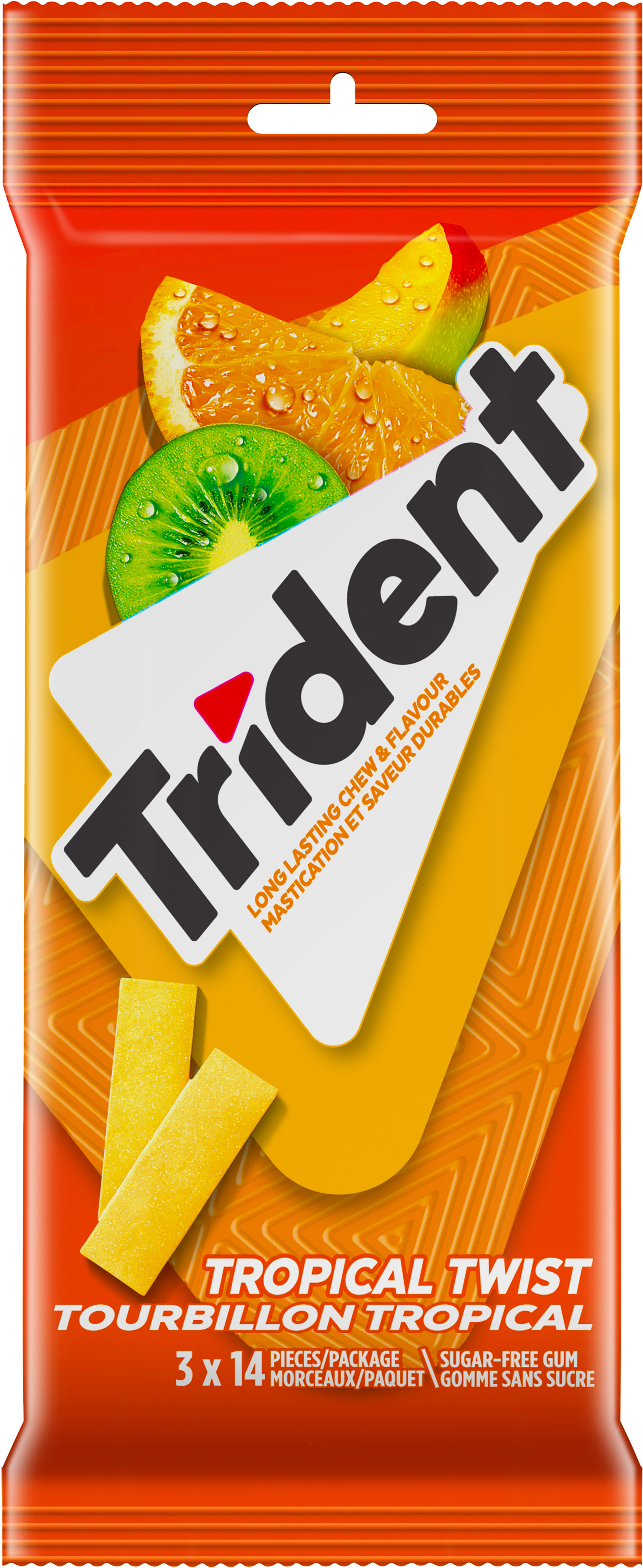 Trident Tourbillon Tropical, emb. multiple, 14 morceaux (paquet de 3)