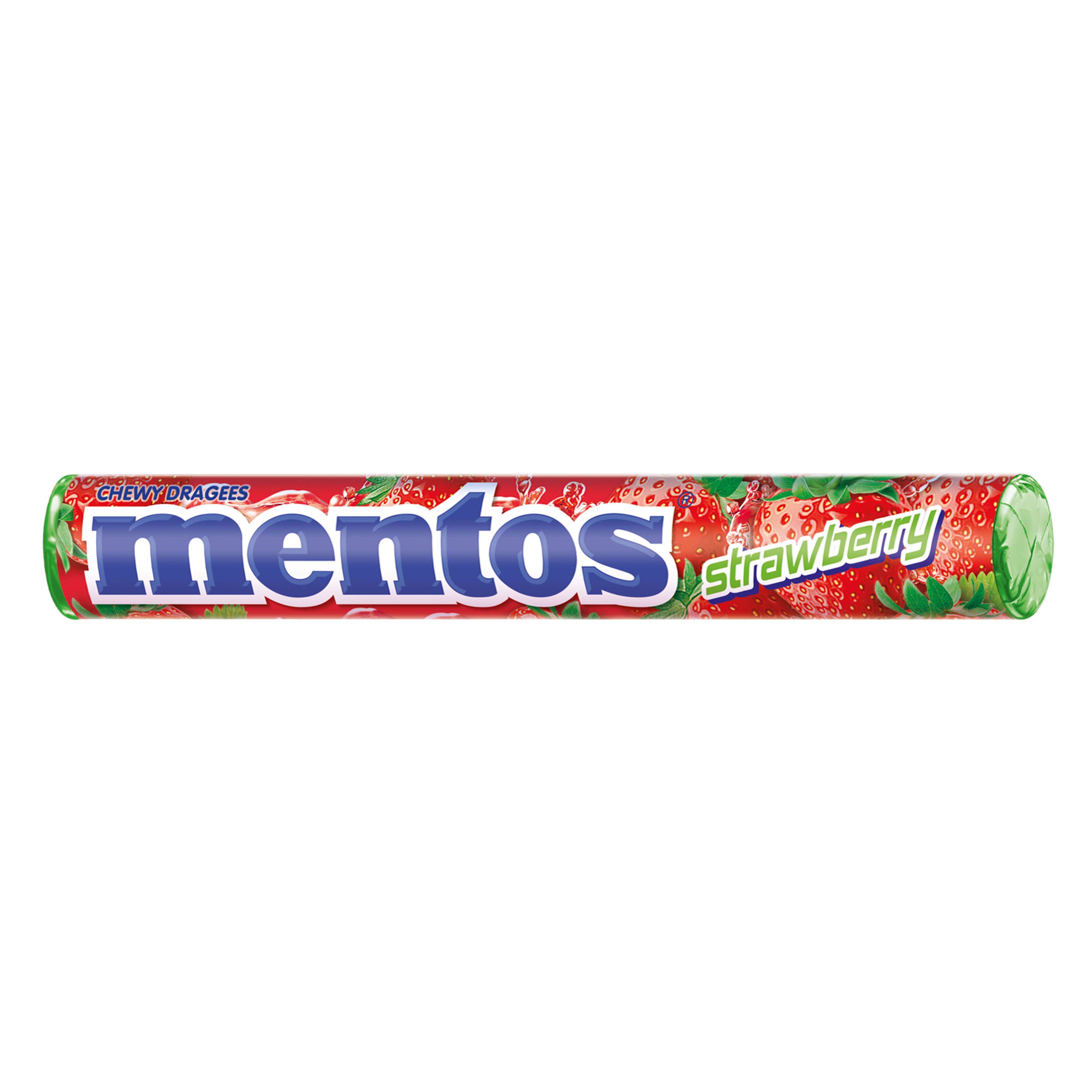 Mentos Chewy Sweets Candy Strawberry 14pcs Roll