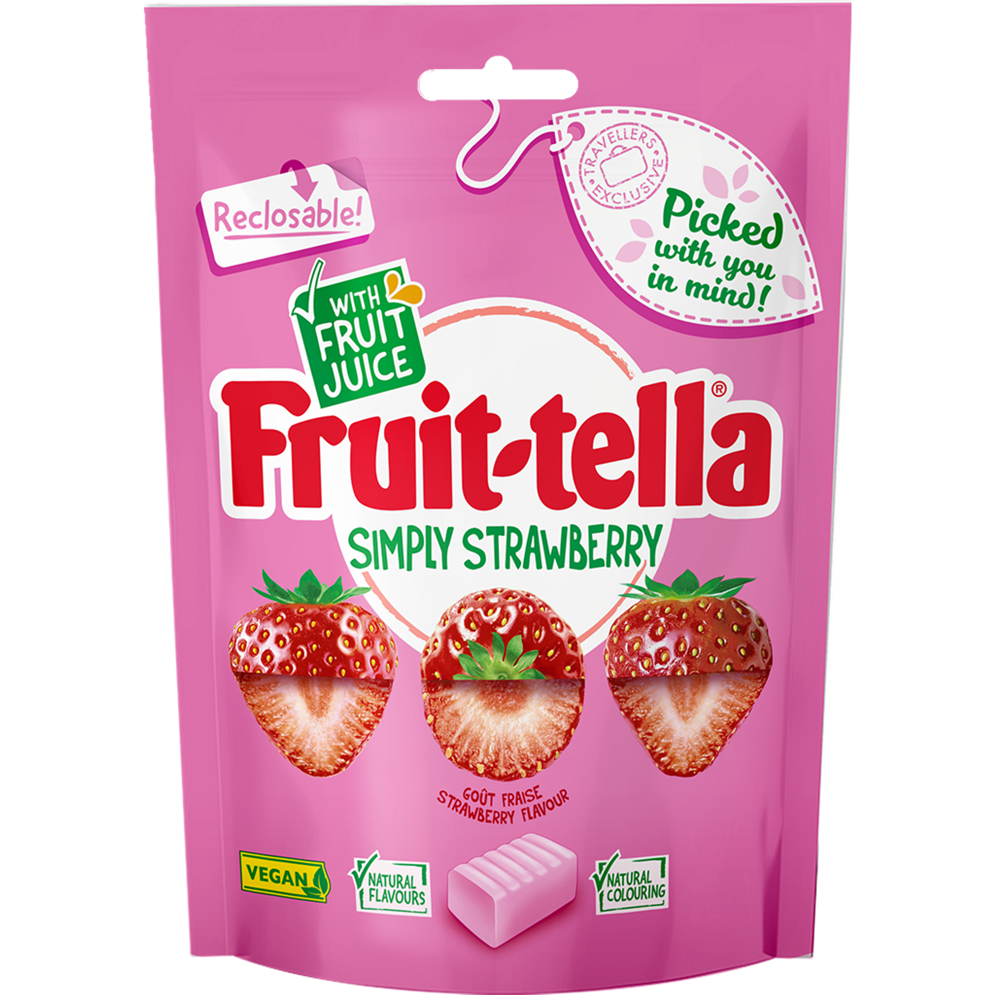 Fruit-tella Sharing Bag Strawberry | 200g EU