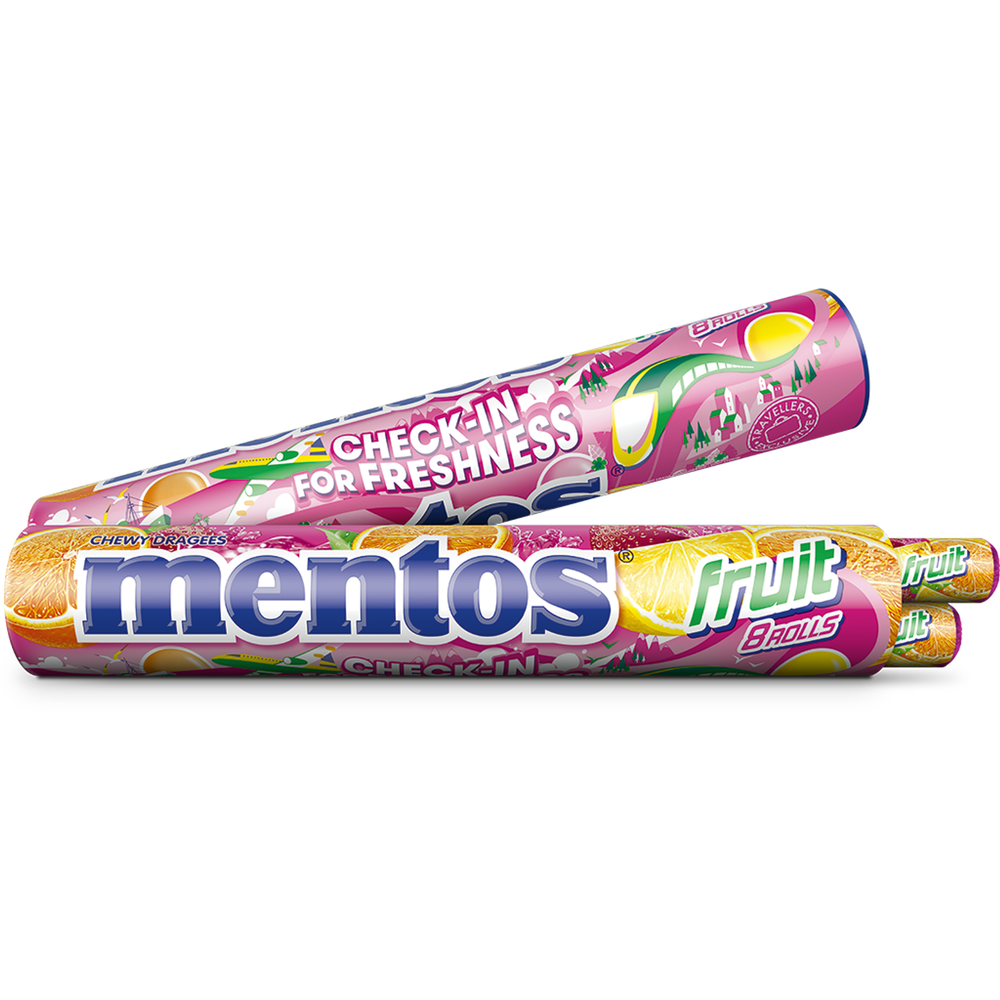 Mentos Jumbo Roll Fruit | 296g EU