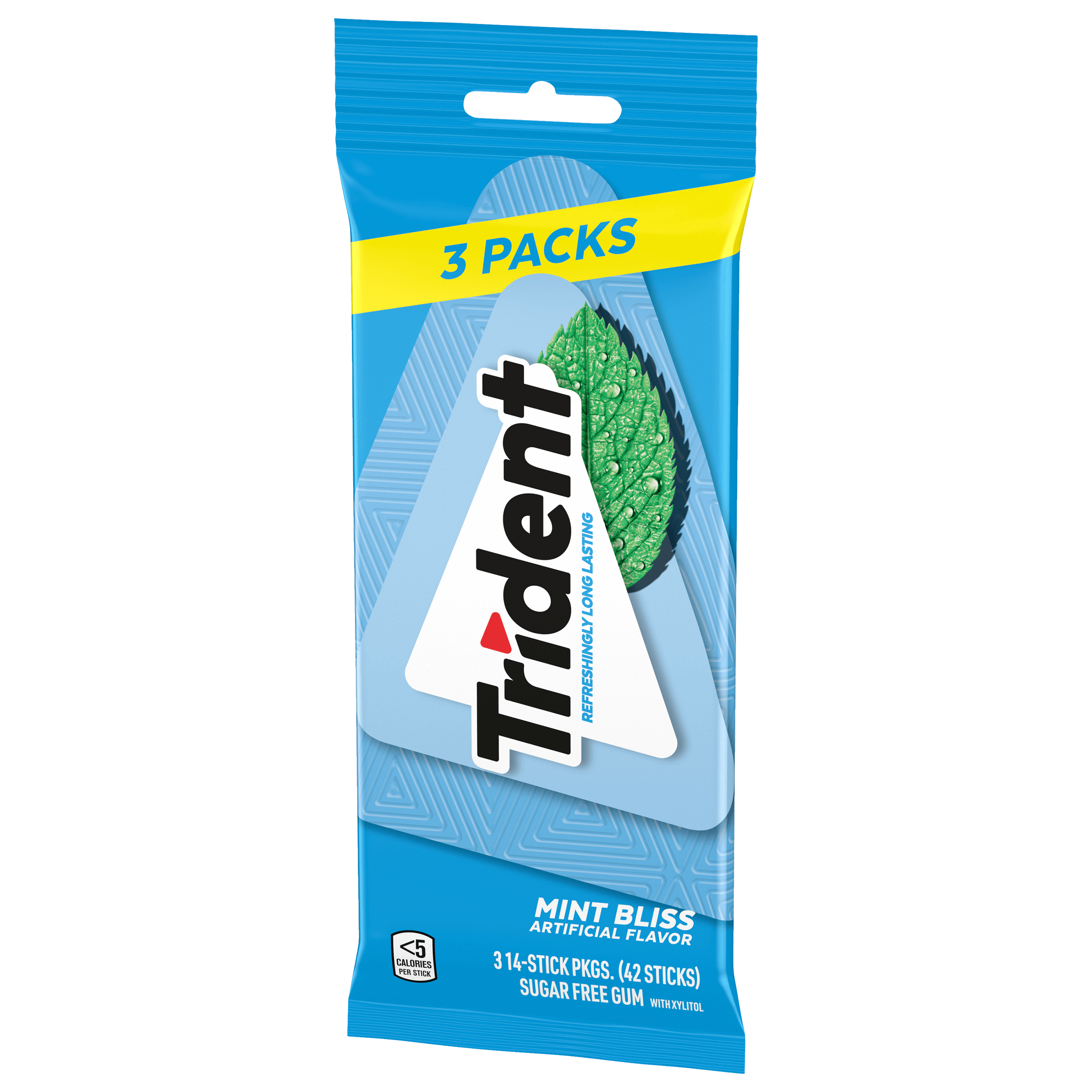 Trident Mint Bliss (3 packs - 14 pieces each) | Trident US