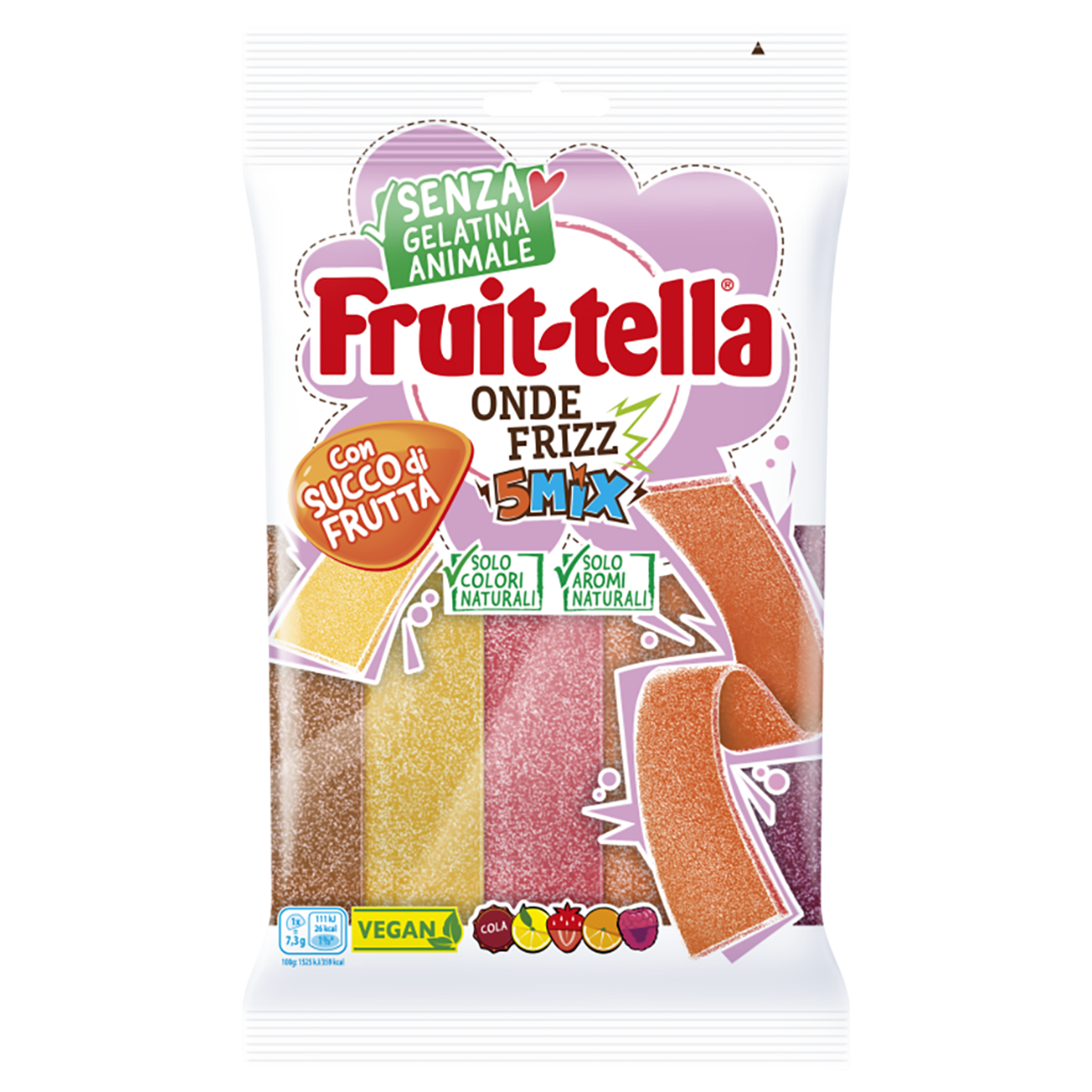 FRUITTELLA ONDE FRIZZ 5MIX