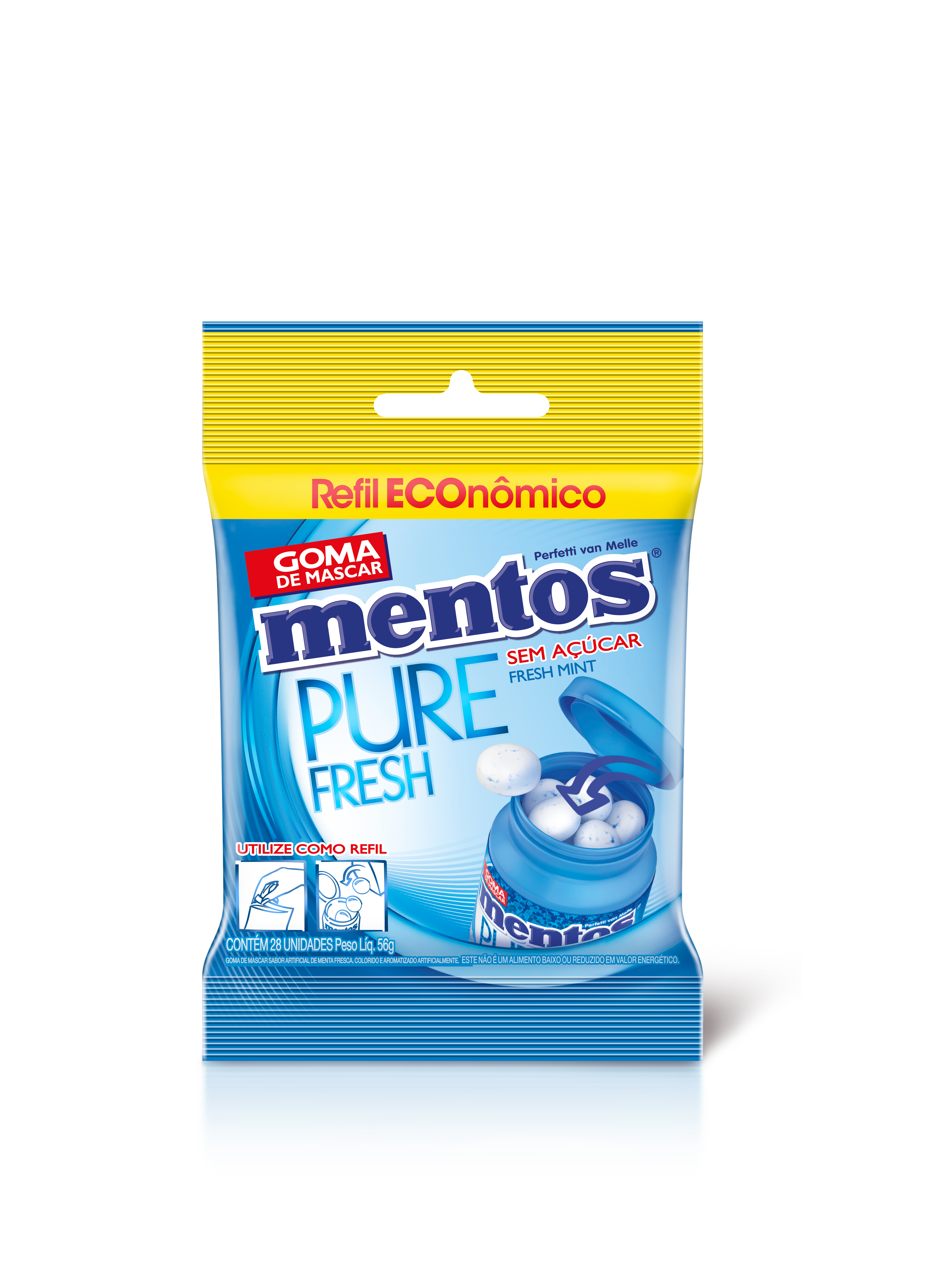 Bag Mentos Pure Fresh Mint