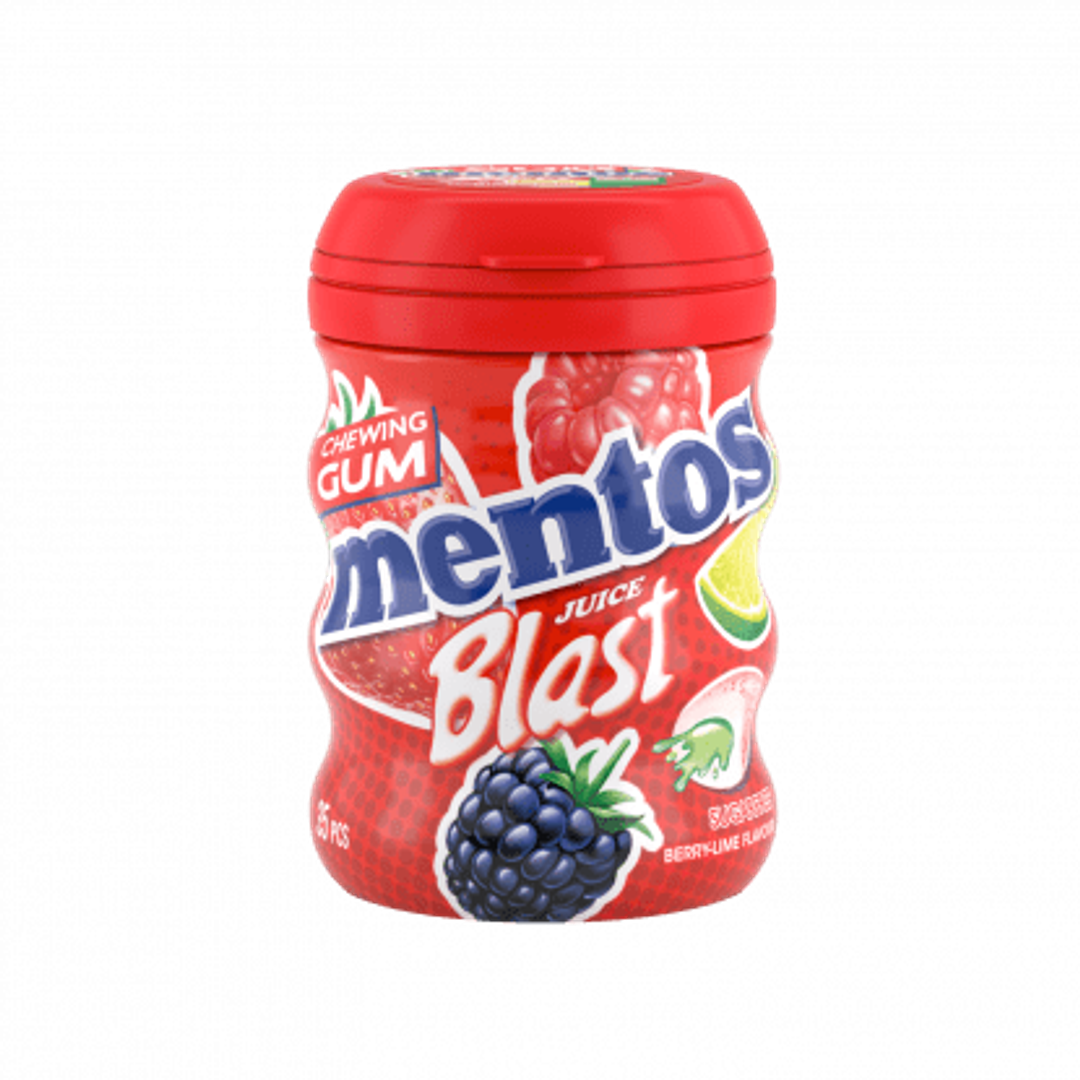 Mentos Juice Blast - Berry Lime flavour-2