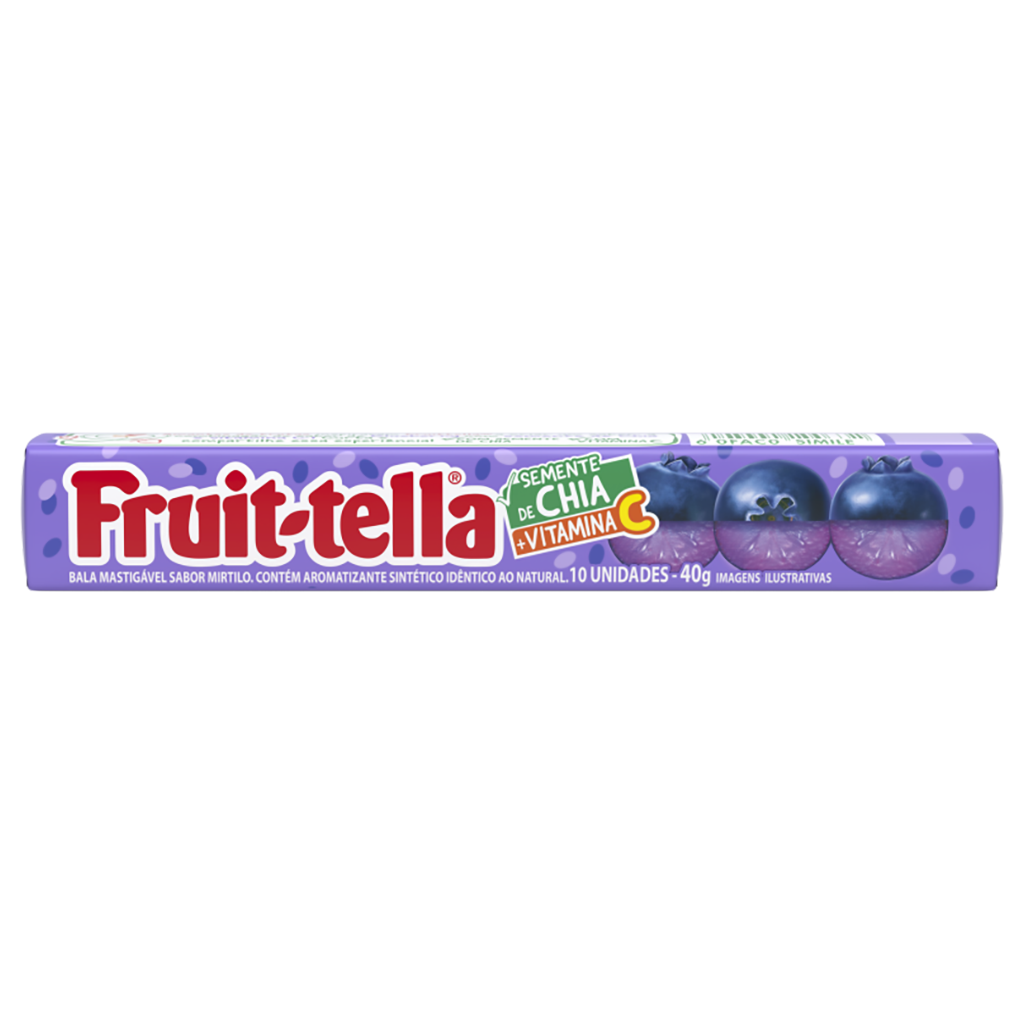 Fruittella Mastigável Blueberry&Chia