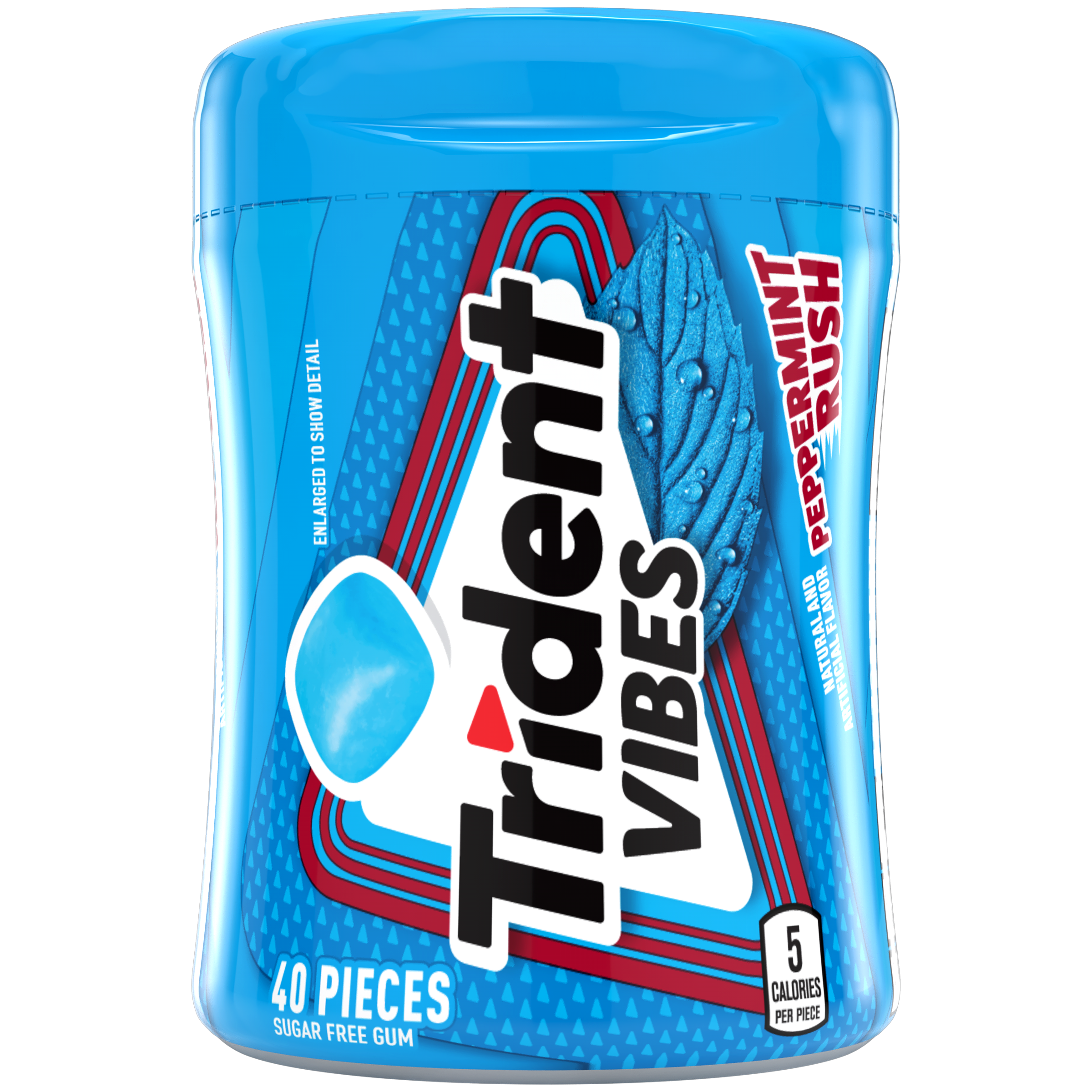 Trident Vibes Peppermint Rush (40 Pieces) | Trident US