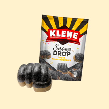 Klene snoepdrop salmiakboksjes
