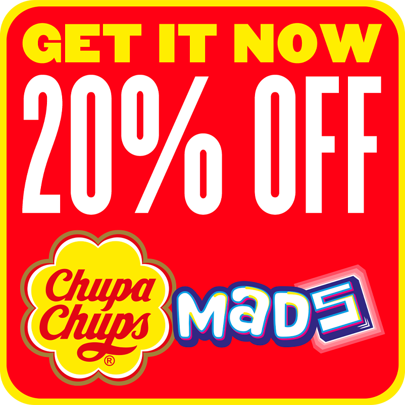 20% off: Chupa Chups, MADS