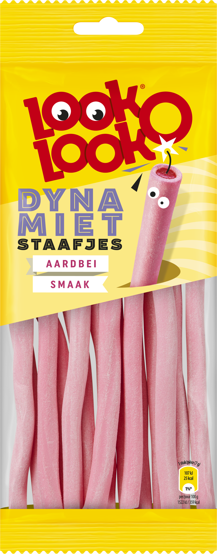 LOOK-O-LOOK DYNAMIET STAAF AARDBEISMAAK