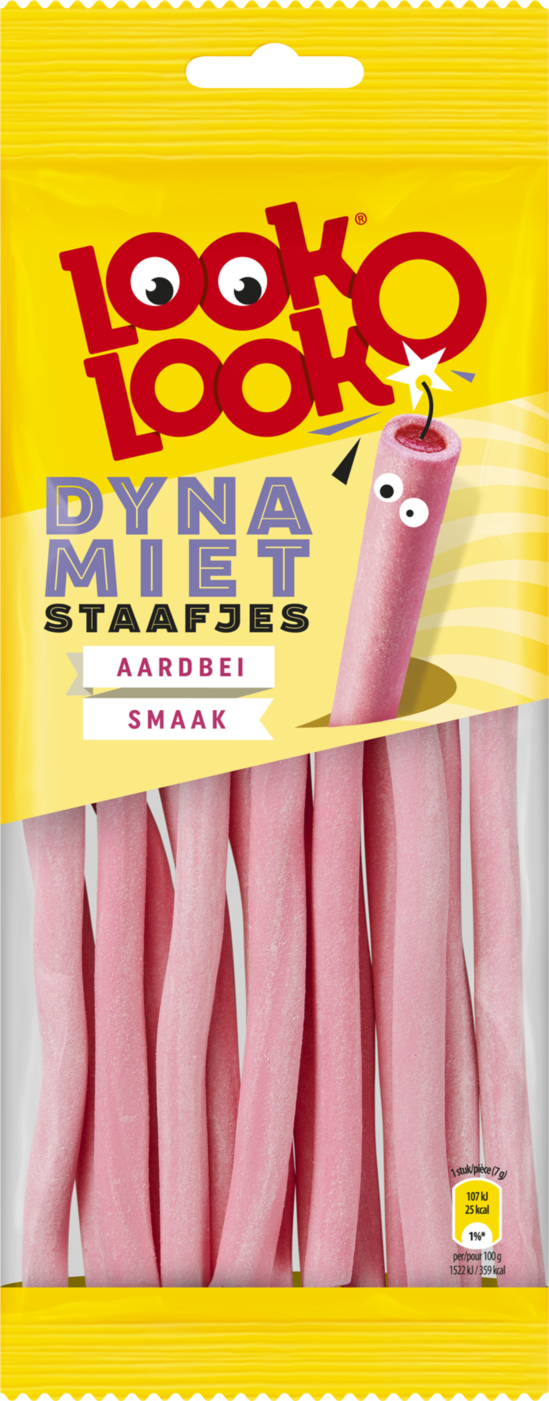 LOOK-O-LOOK DYNAMIET STAAF AARDBEISMAAK