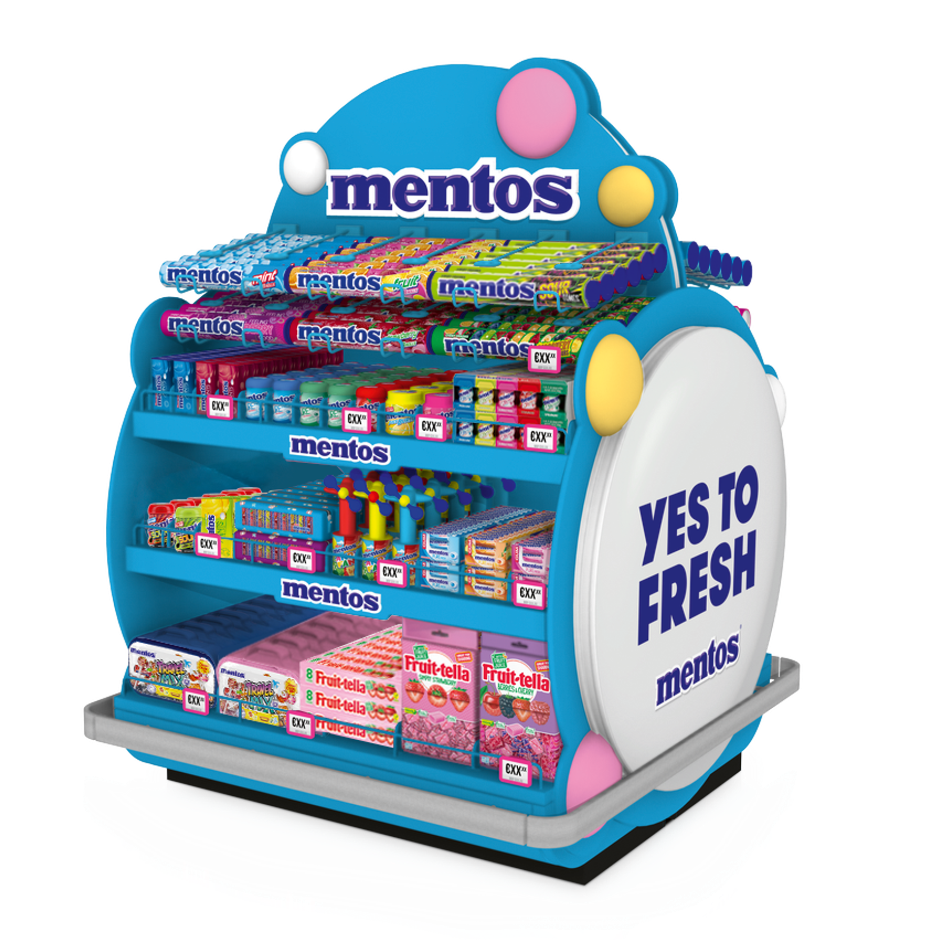 Hero Display Mentos