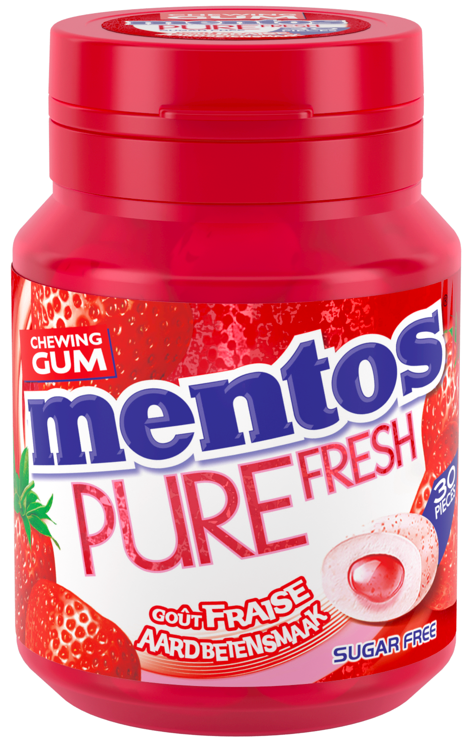 Mentos Gum Pure Fresh - Fraise