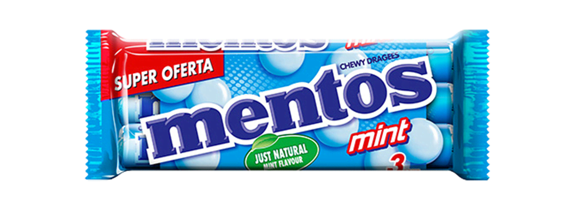 Mentos MINT 3-pak