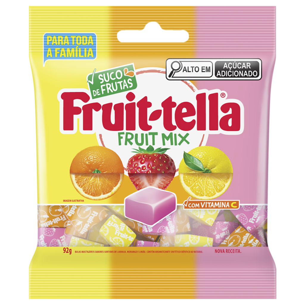 Fruittella Mastigável Fruit Mix 