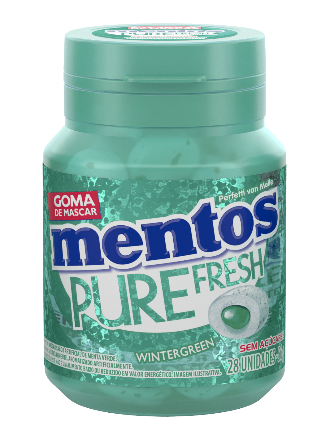 Mentos Pure Fresh Wintergreen | Mentos Brazil