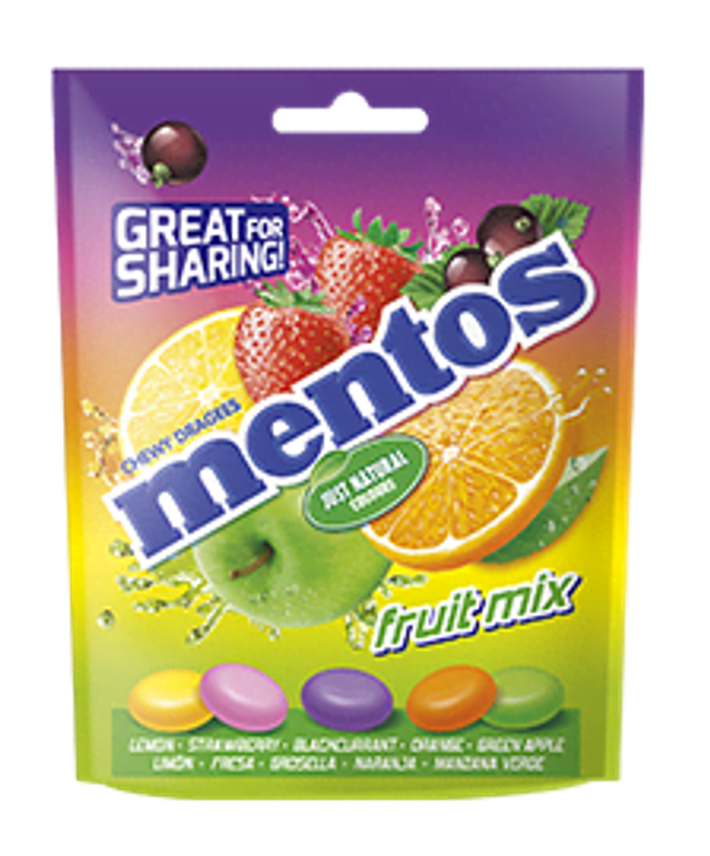 Mentos Bag Fruit Mix