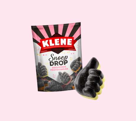 Klene snoepdrop fruitduimpjes 