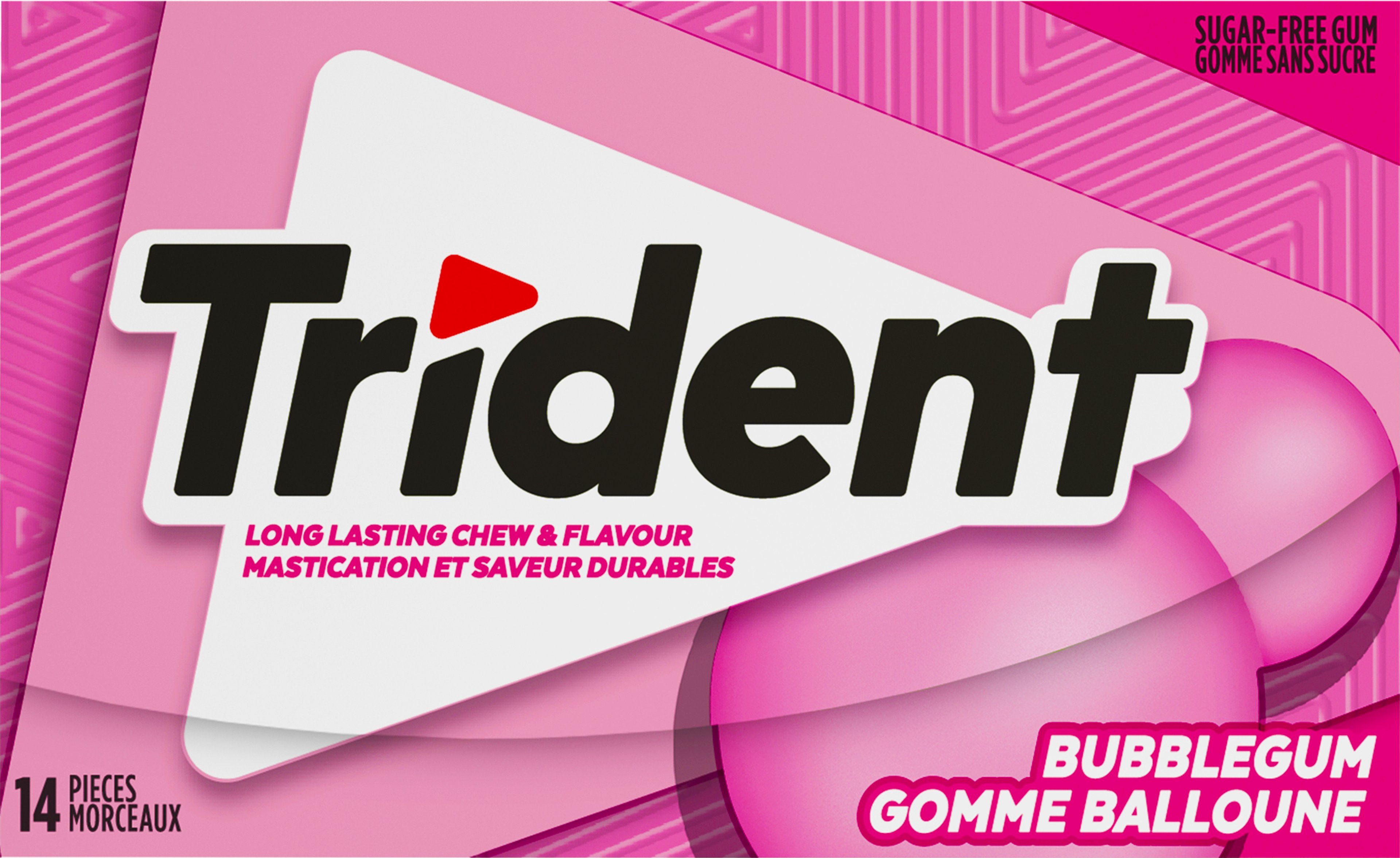 Trident Gomme Balloune, 14 Morceaux