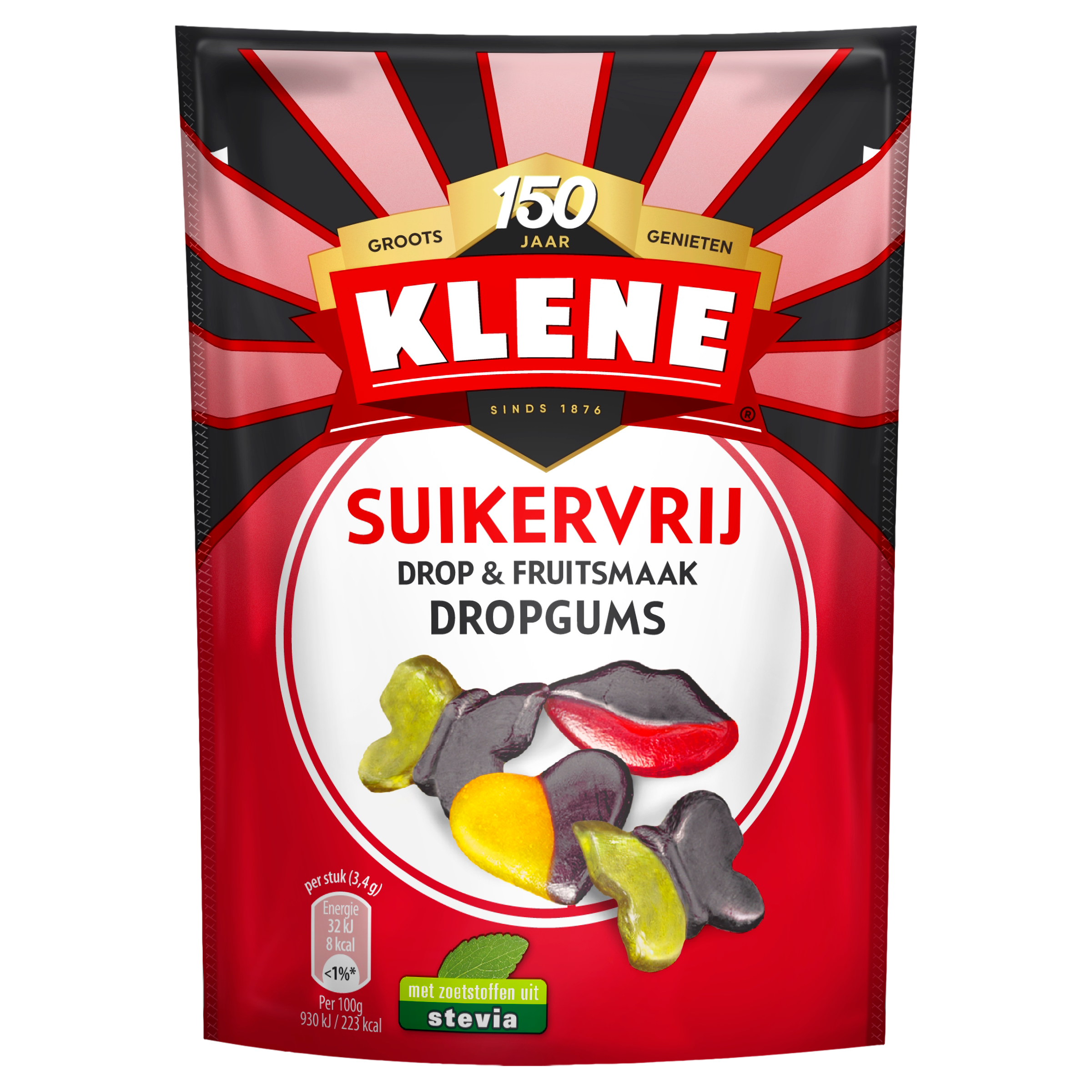  Klene Suikervrije Dropgums