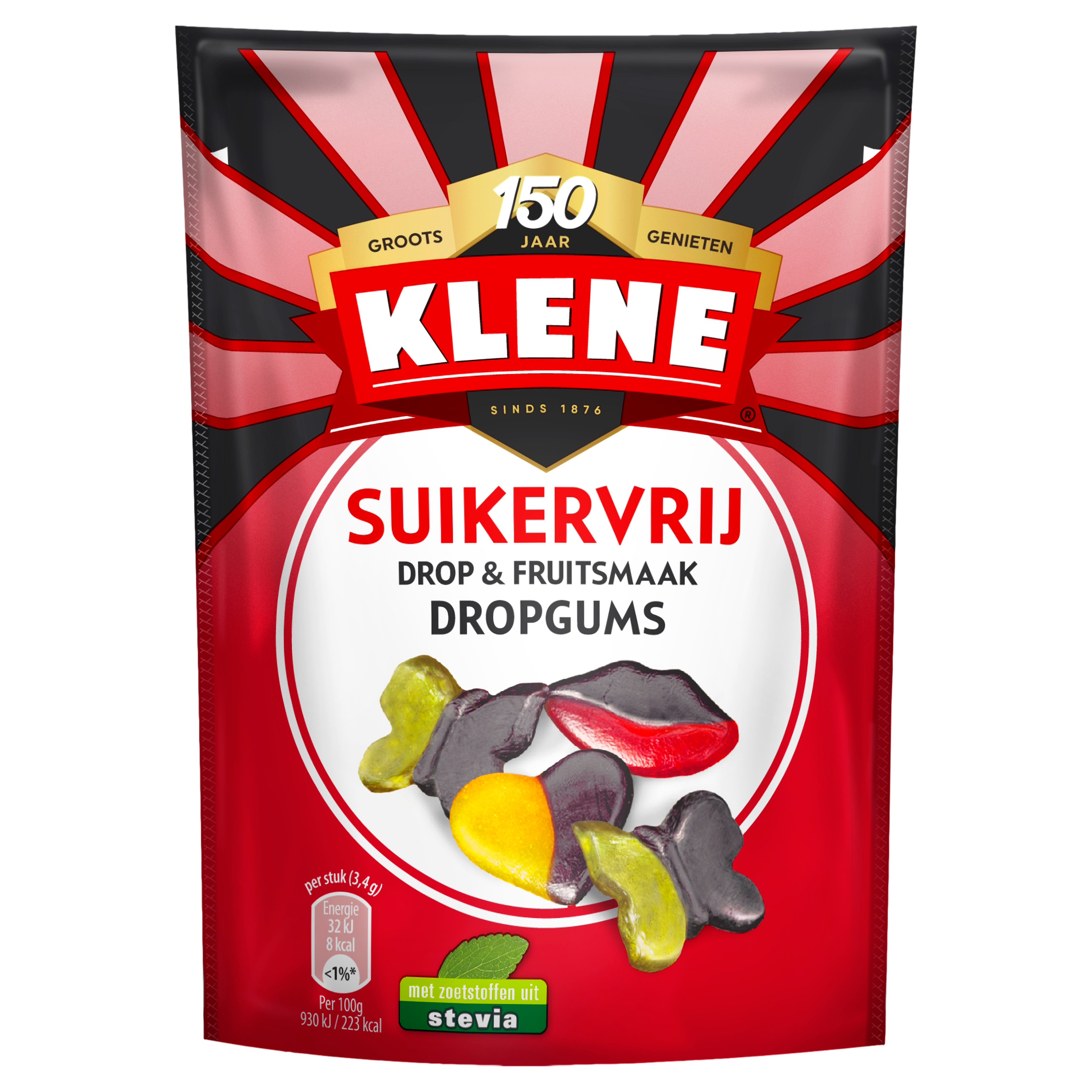  Klene Suikervrije Dropgums