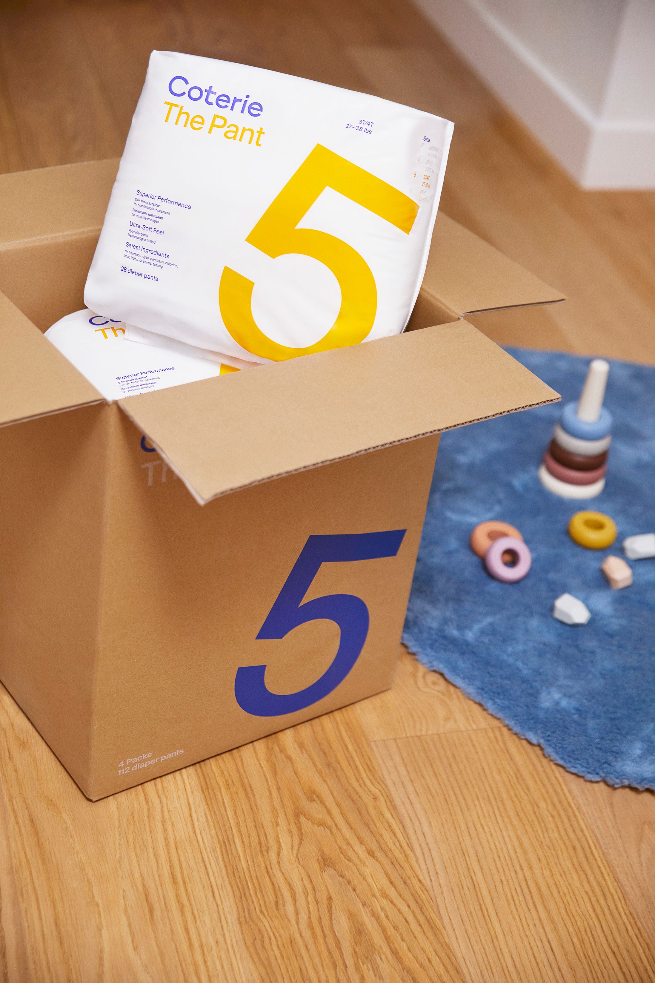 Impact Disposable EcoFriendly Diapers Plantbased, Clean