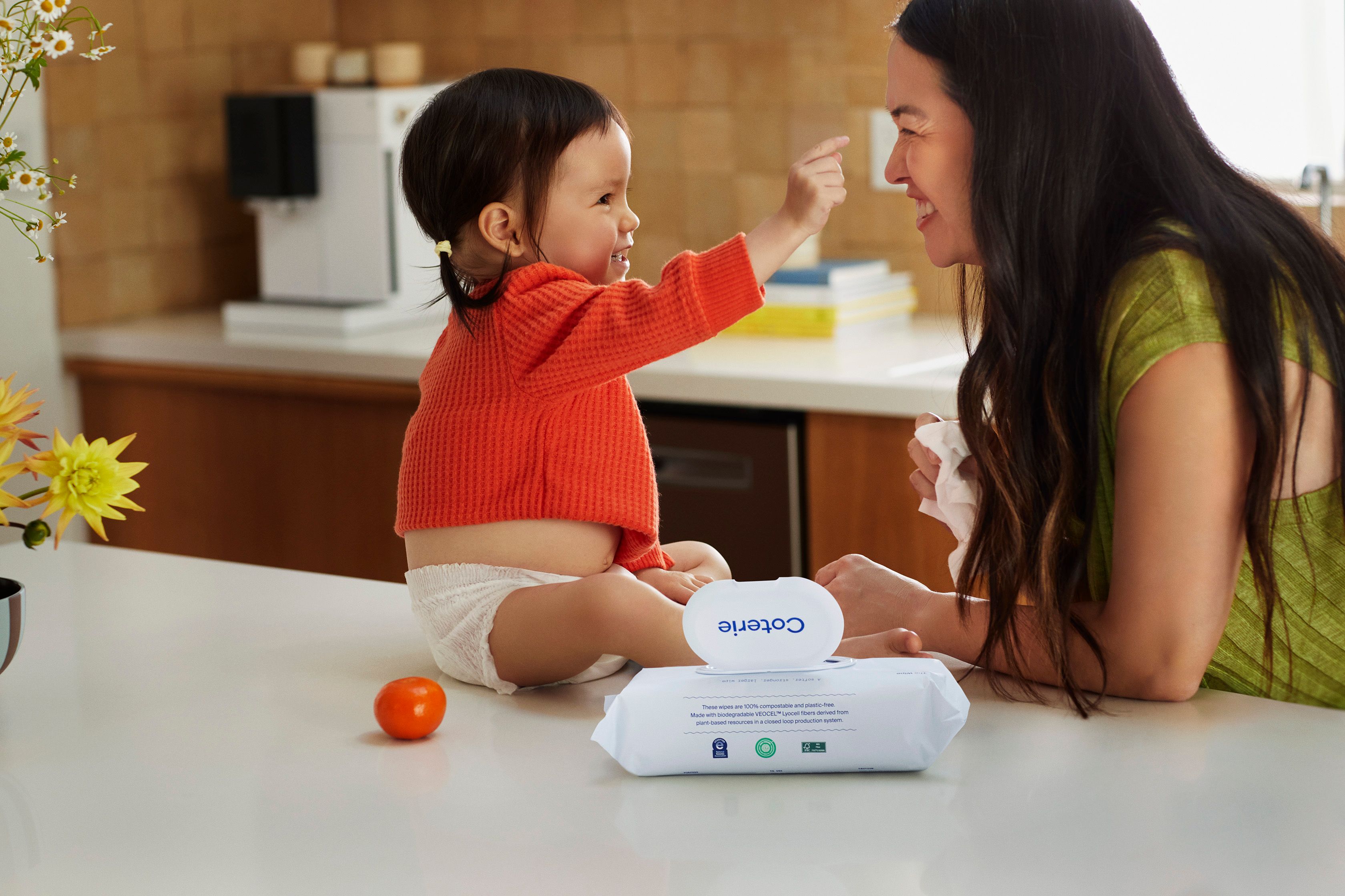 Hypoallergenic Baby Wipes 99 Water and Plantbased Fibers Coterie