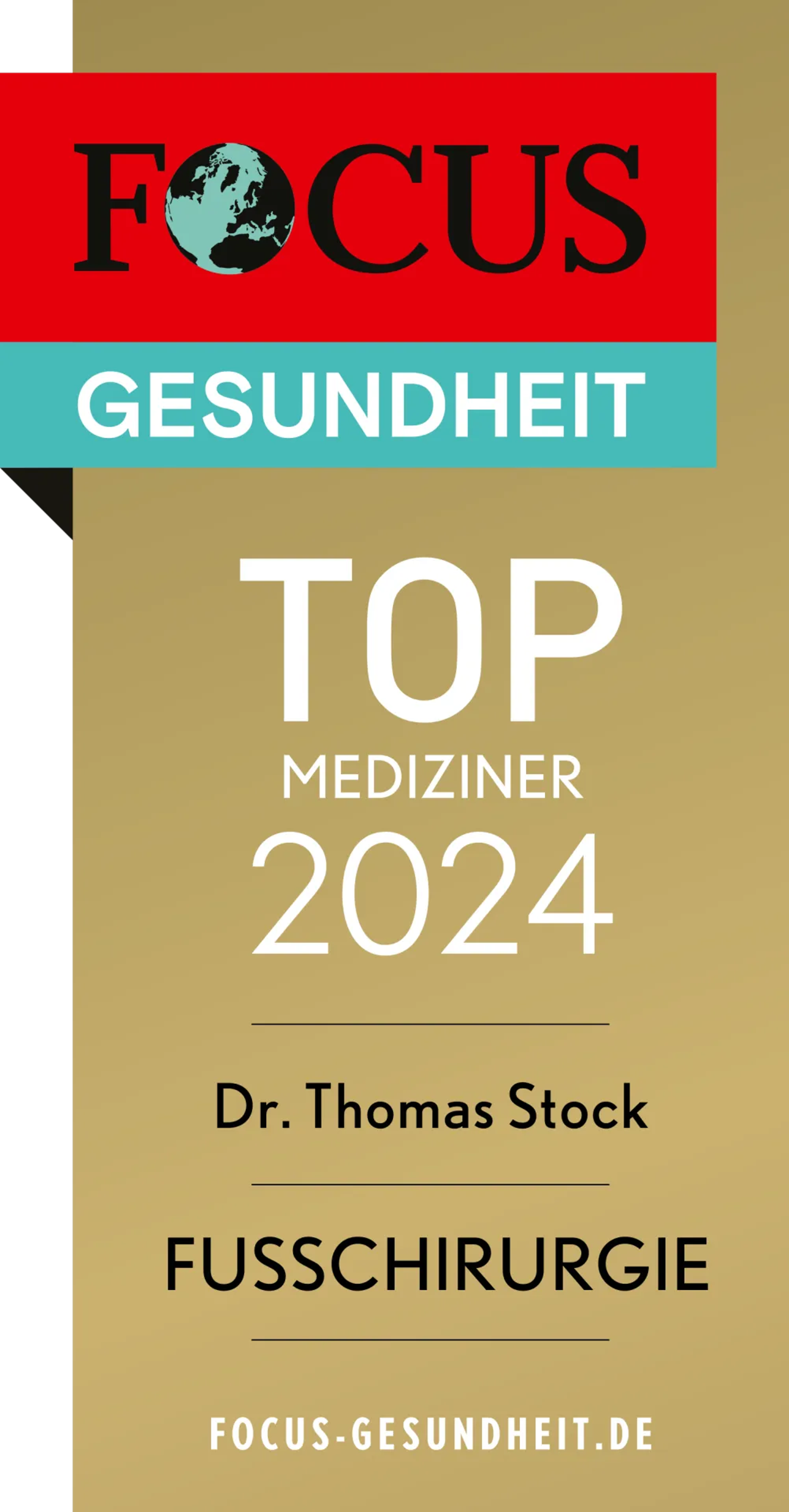 2024 Focus Top-Mediziner - Fußchirurgie