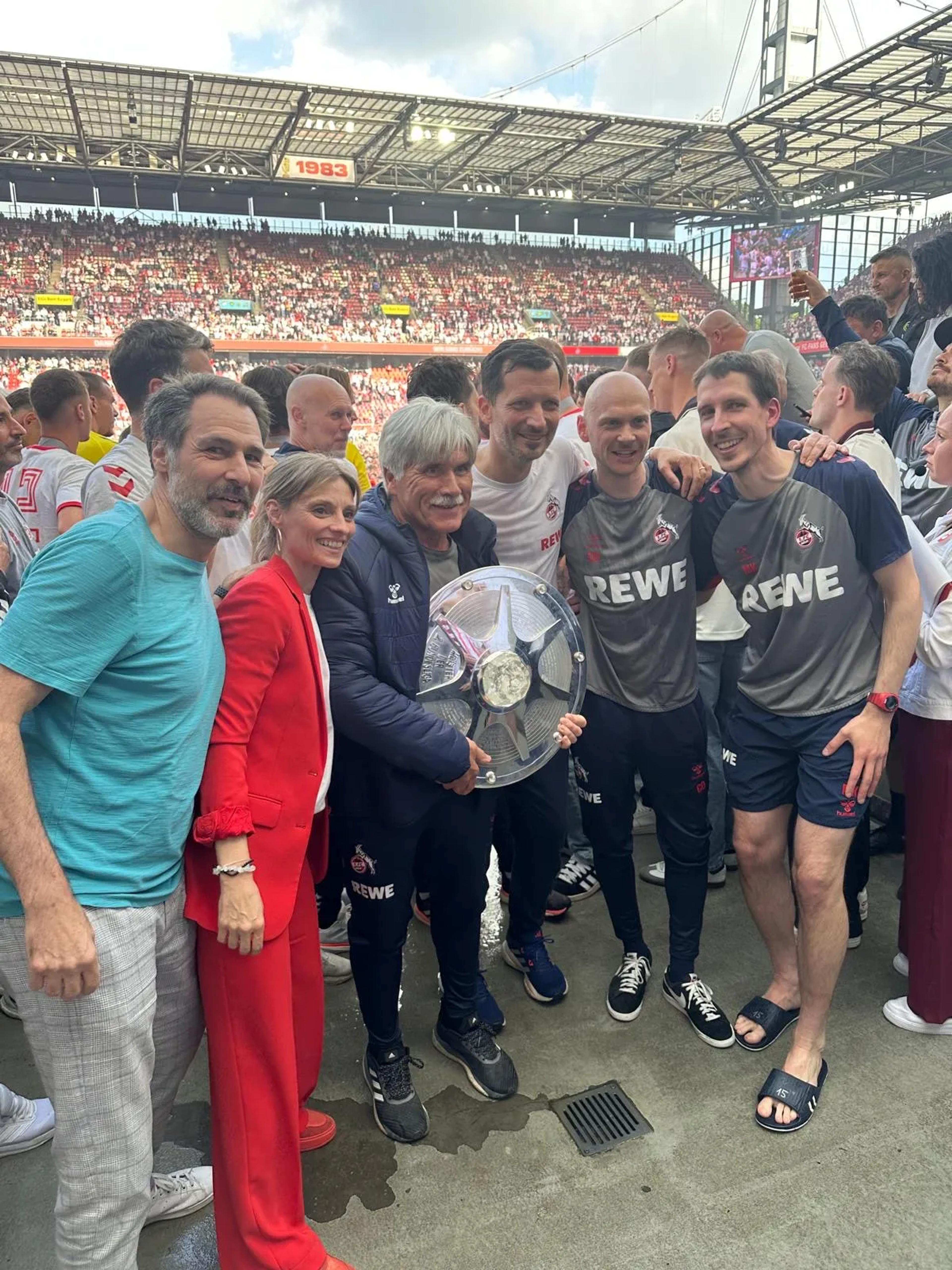 FC Koeln Meisterfeier  Liga OMP Koeln