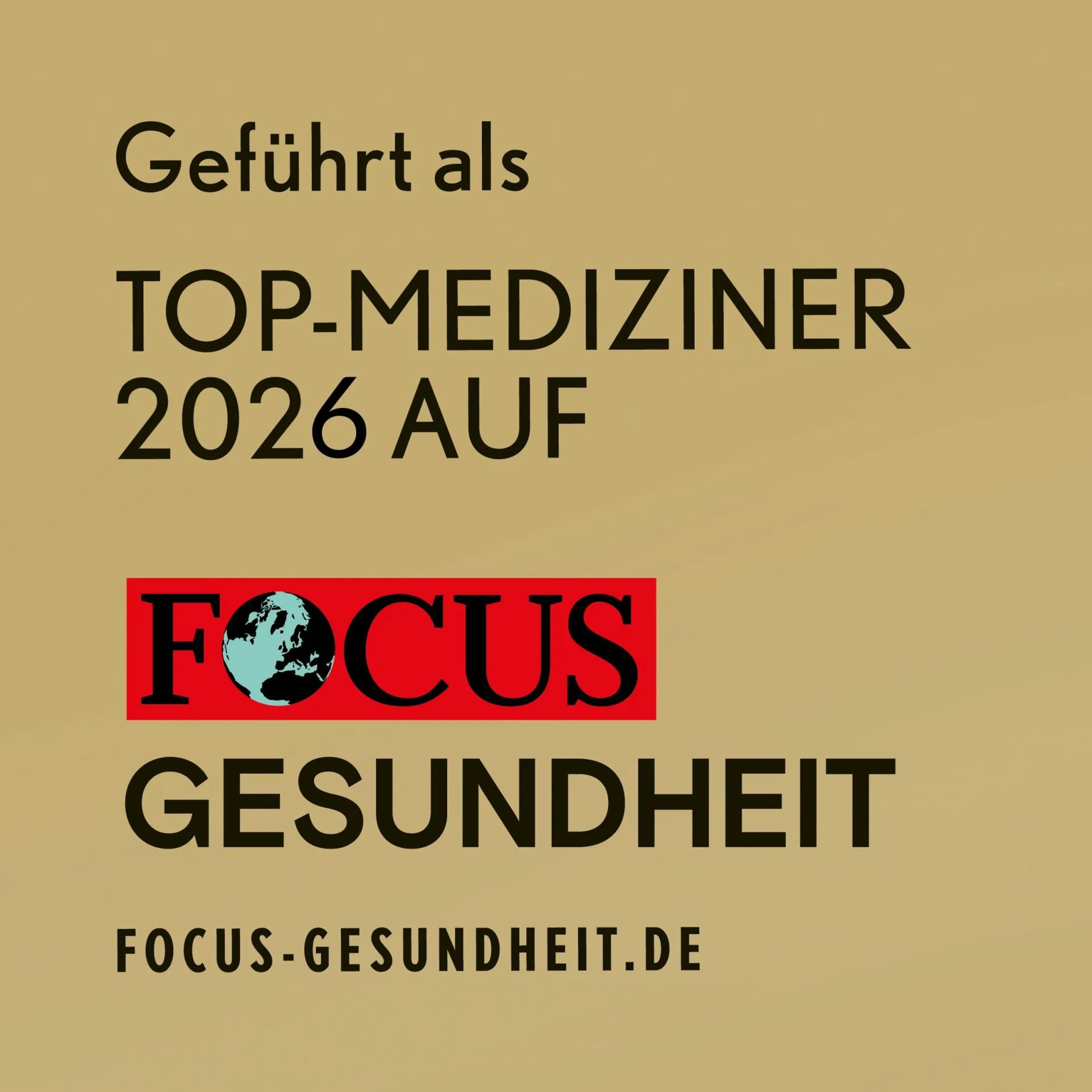 FG Top Med PLakette FG Plakette TOP Mediziner