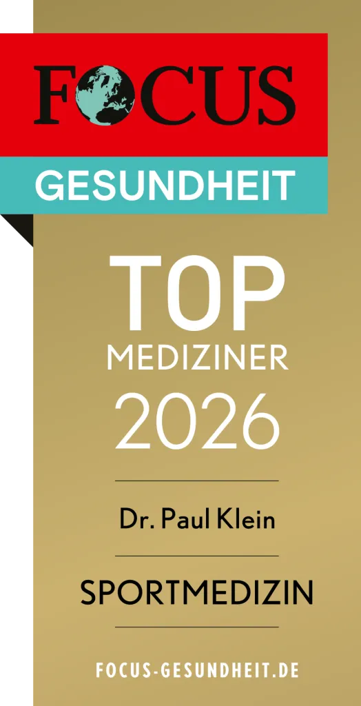 FOCUS-Siegel „TOP Mediziner 2026 – Sportmedizin“