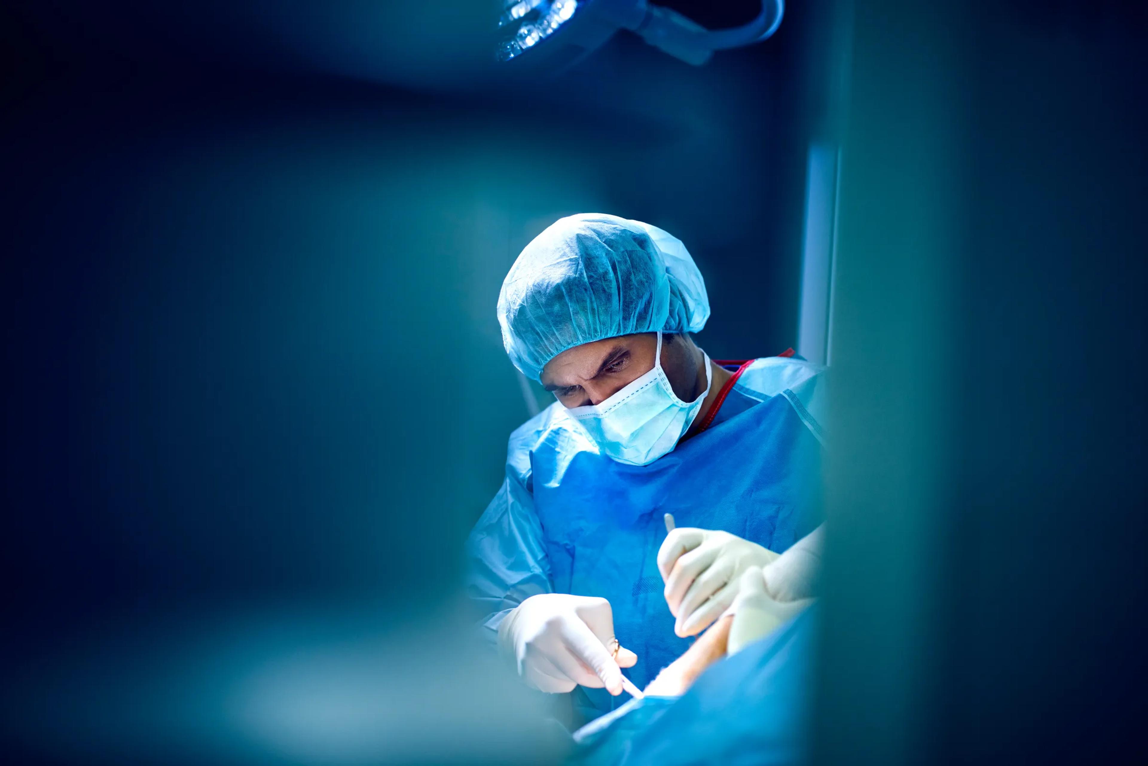 Schulteroperation im OP