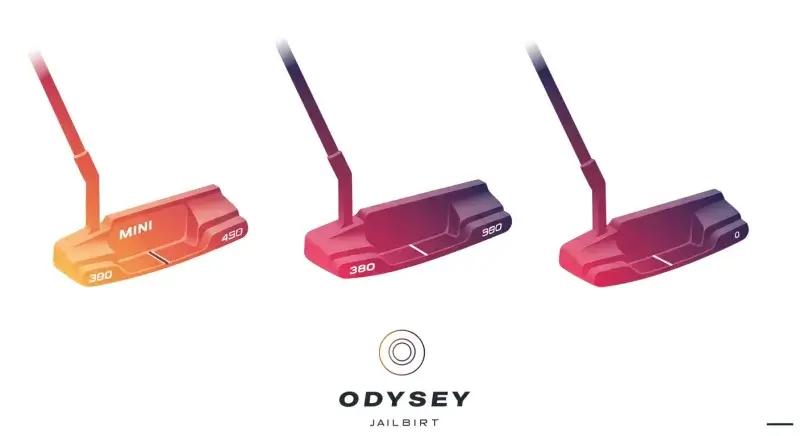 ジェイルバードシリーズ(ミニ・380・クルーザー)の3つを象徴的に描いた抽象イラスト。調和した構図でバリエーションを表現。端にロゴ。