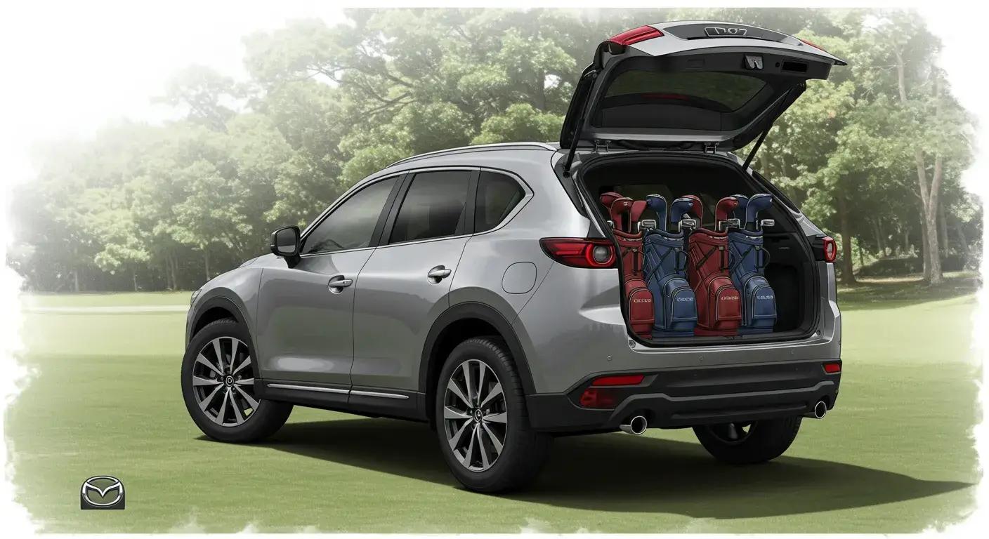 【実測】CX-8のゴルフバッグ積載力は嘘?4個は余裕か、乗員を犠牲にするか、執念の検証