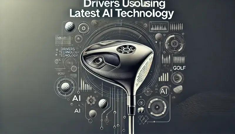 a golf club with infographics and text
