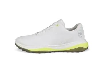 a white and yellow shoe