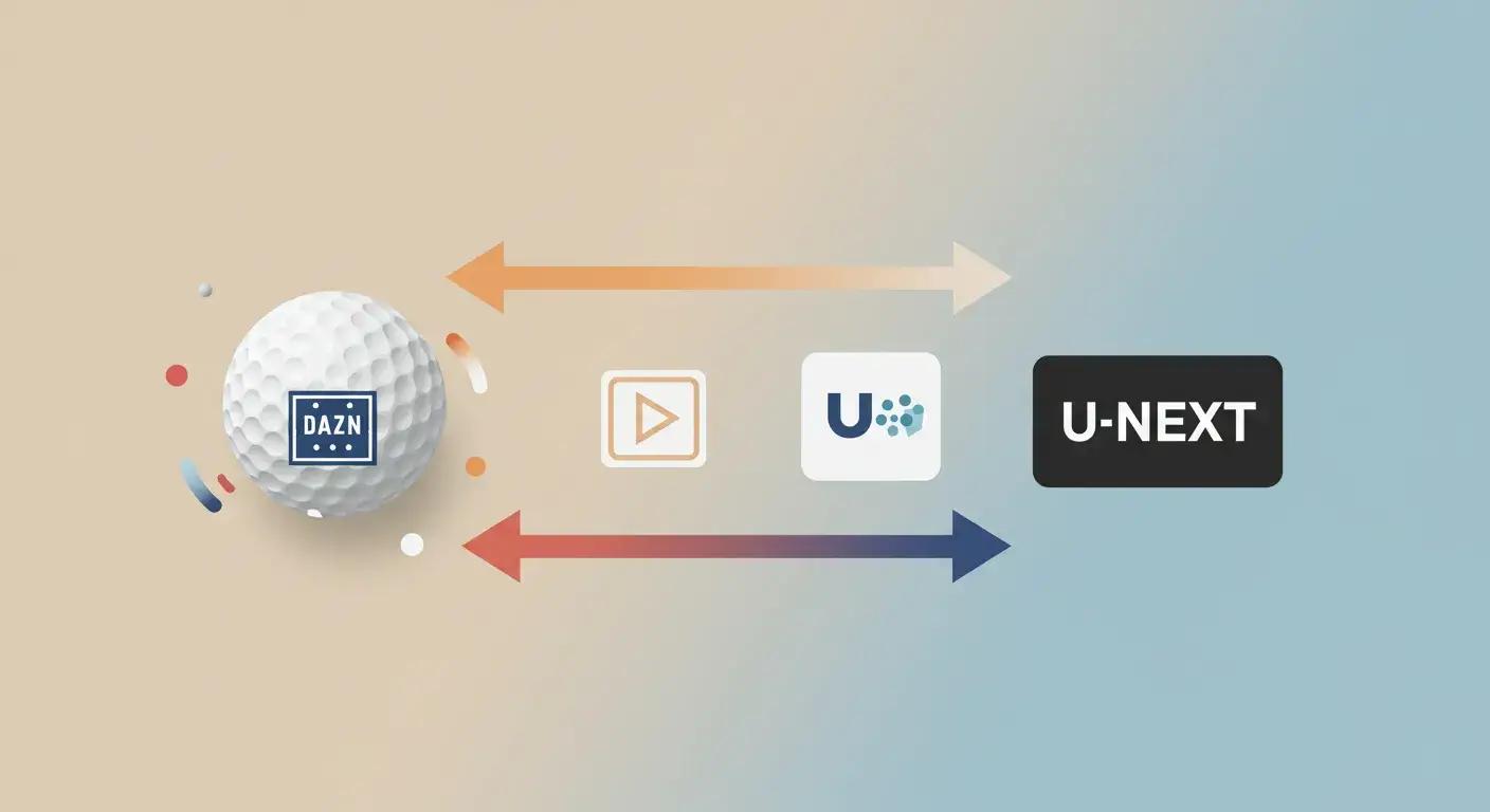 JLPGAがDAZNから消えた！2025年、ゴルフ視聴乗り換えの最適解とは？